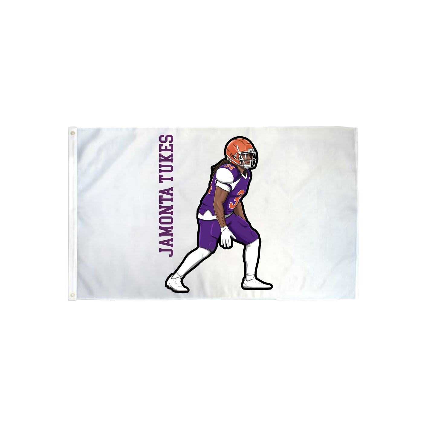 3x5 Flag — Name Vertical in Classic
