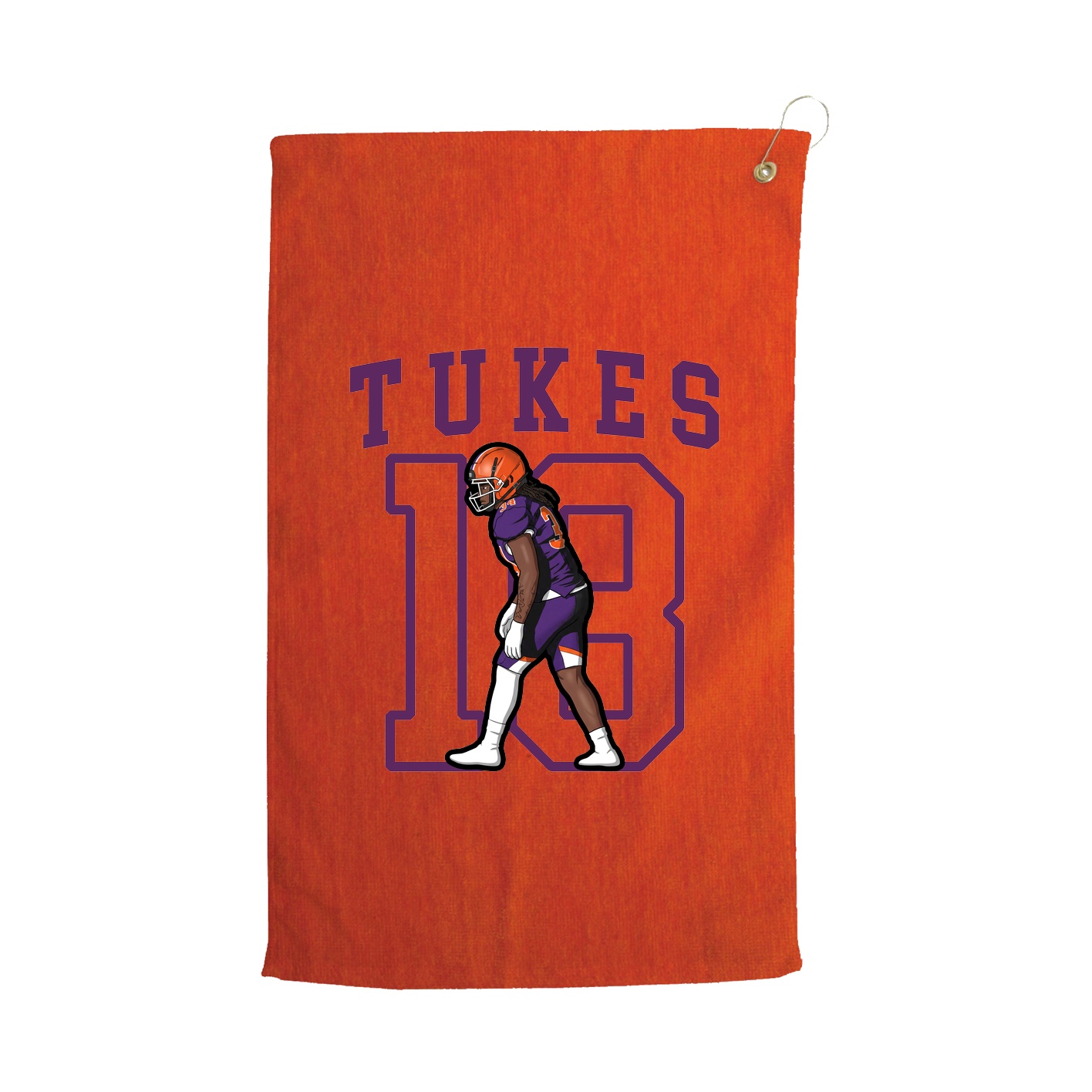 Golf Towel — Shirsey in Orange