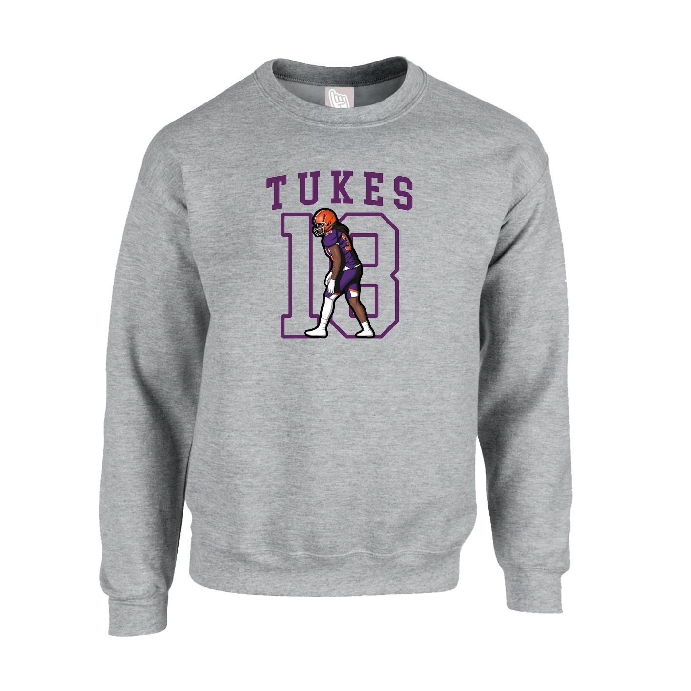 Fleece Crew — Shirsey in Grey