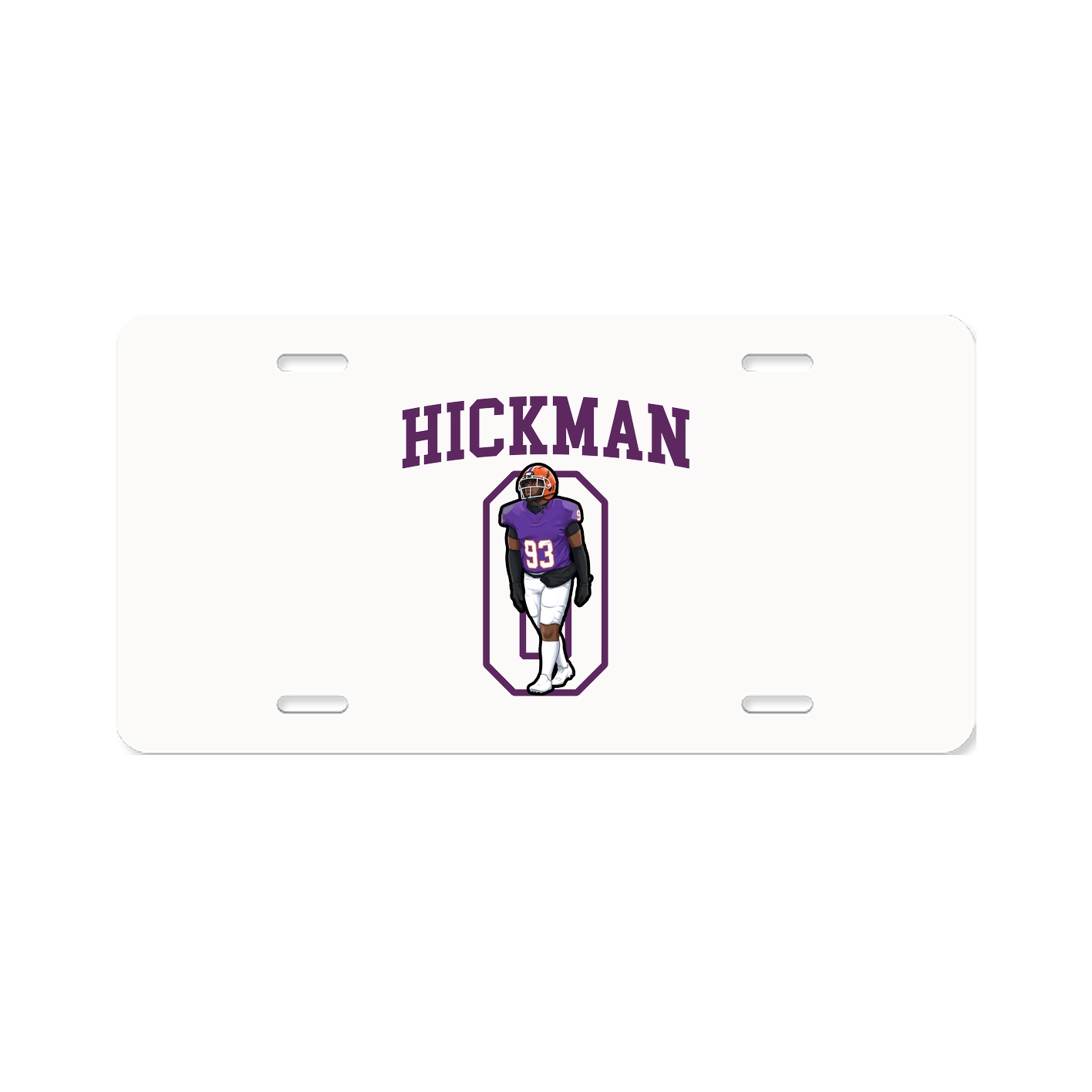 Aluminum License Plate