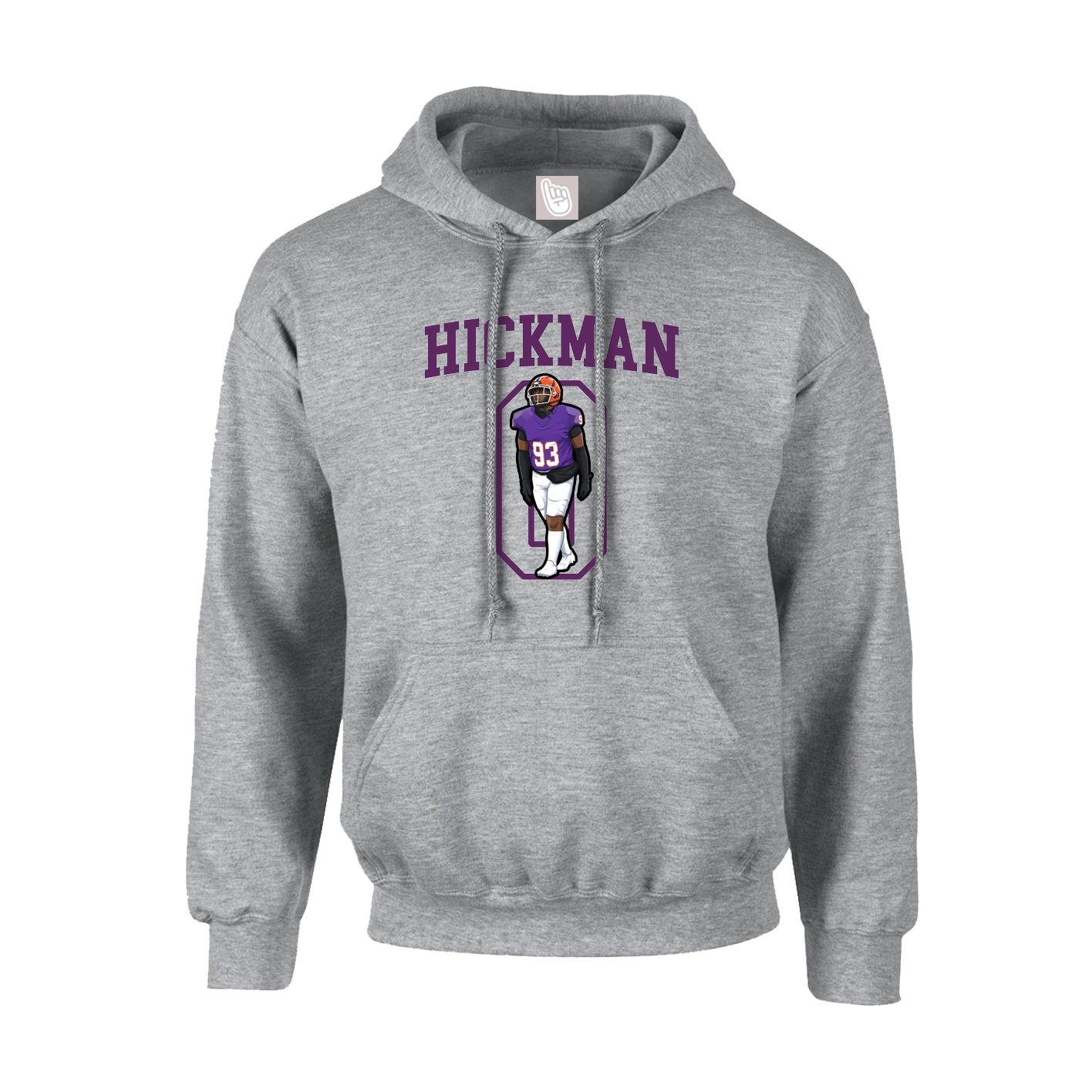 Hoodie — Shirsey in Grey