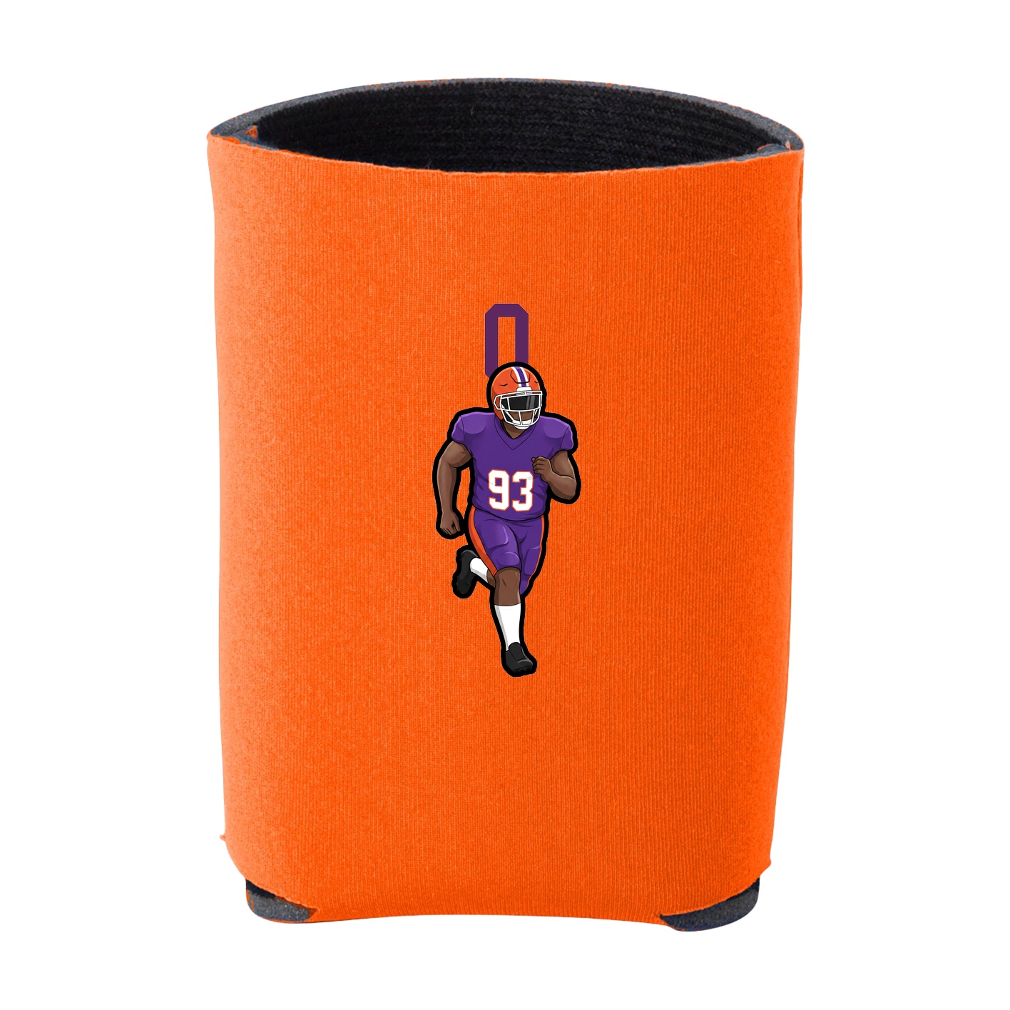 Can Holder — Number Top in Orange