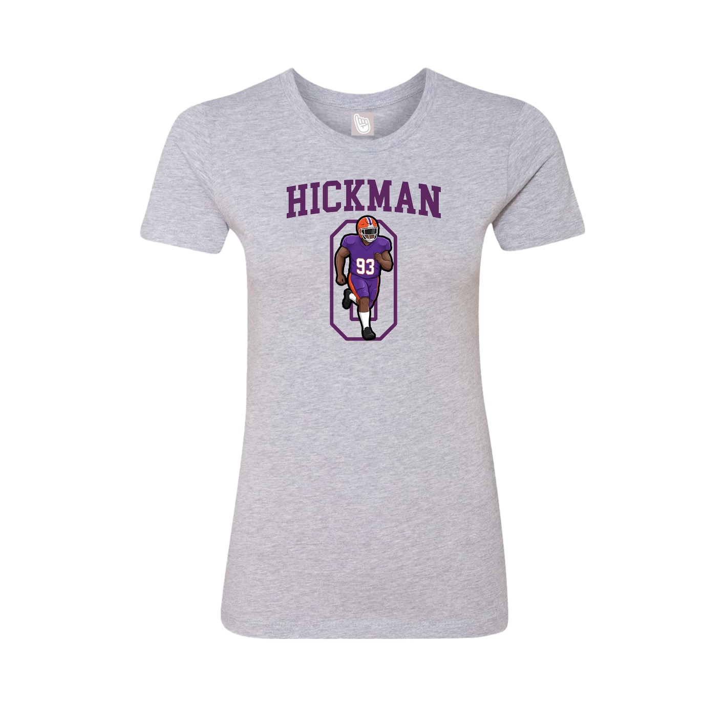 Fitted Women's Tee — Shirsey in Grey