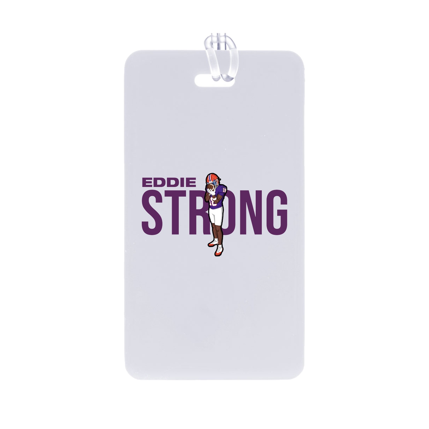 Bag Tag — Player Name in Classic