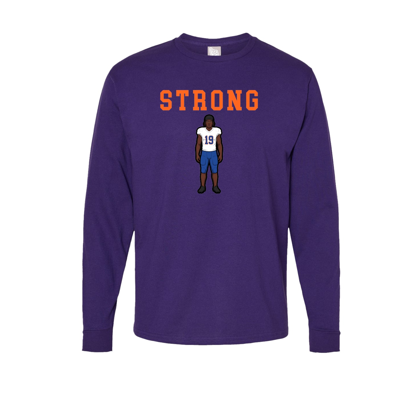 Long Sleeve Tee — Shirsey in Purple