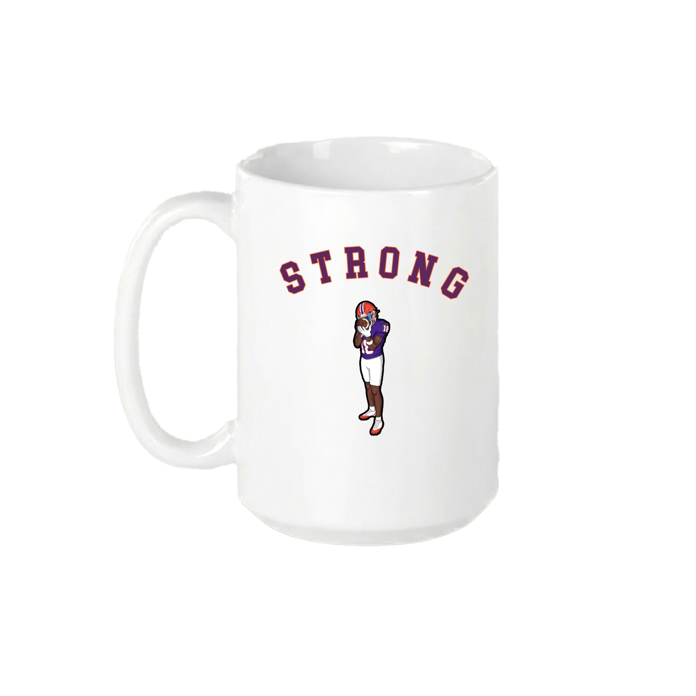 15oz Coffee Mug — Shirsey Arch in White