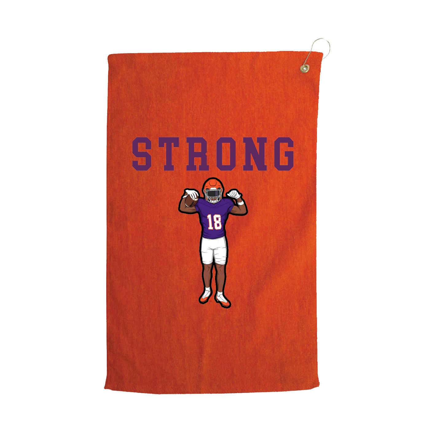 Golf Towel — Shirsey in Orange