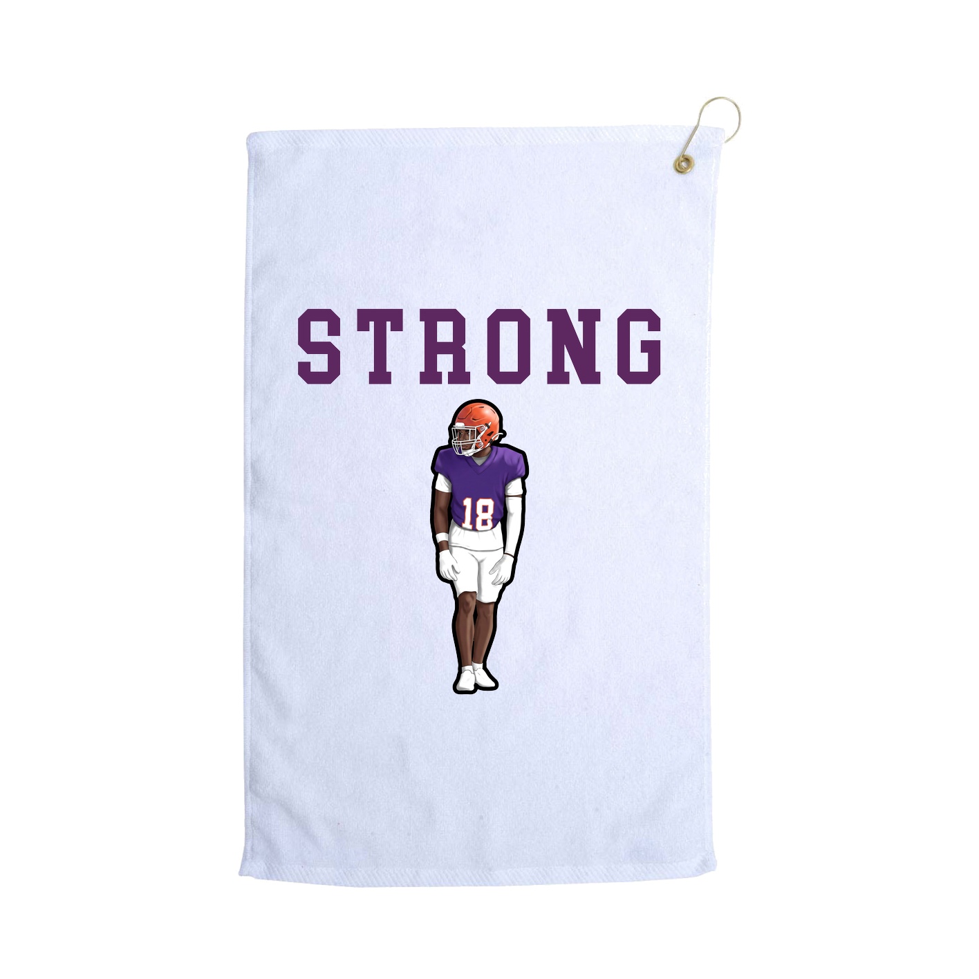 Golf Towel — Shirsey in White