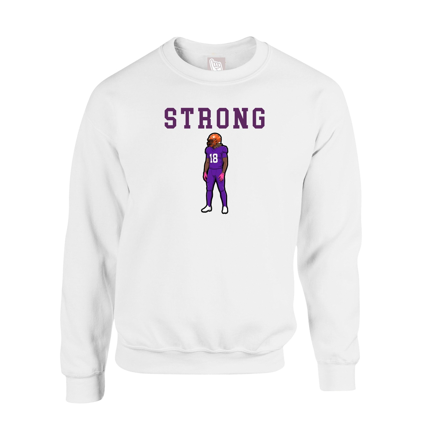 Fleece Crew — Shirsey in White