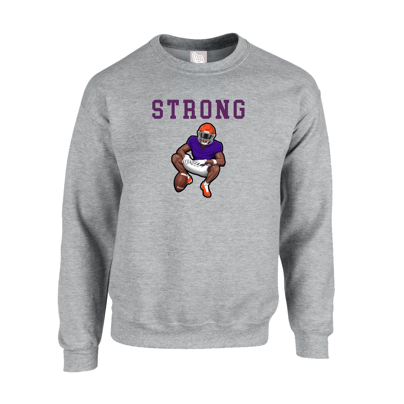Fleece Crew — Shirsey in Grey