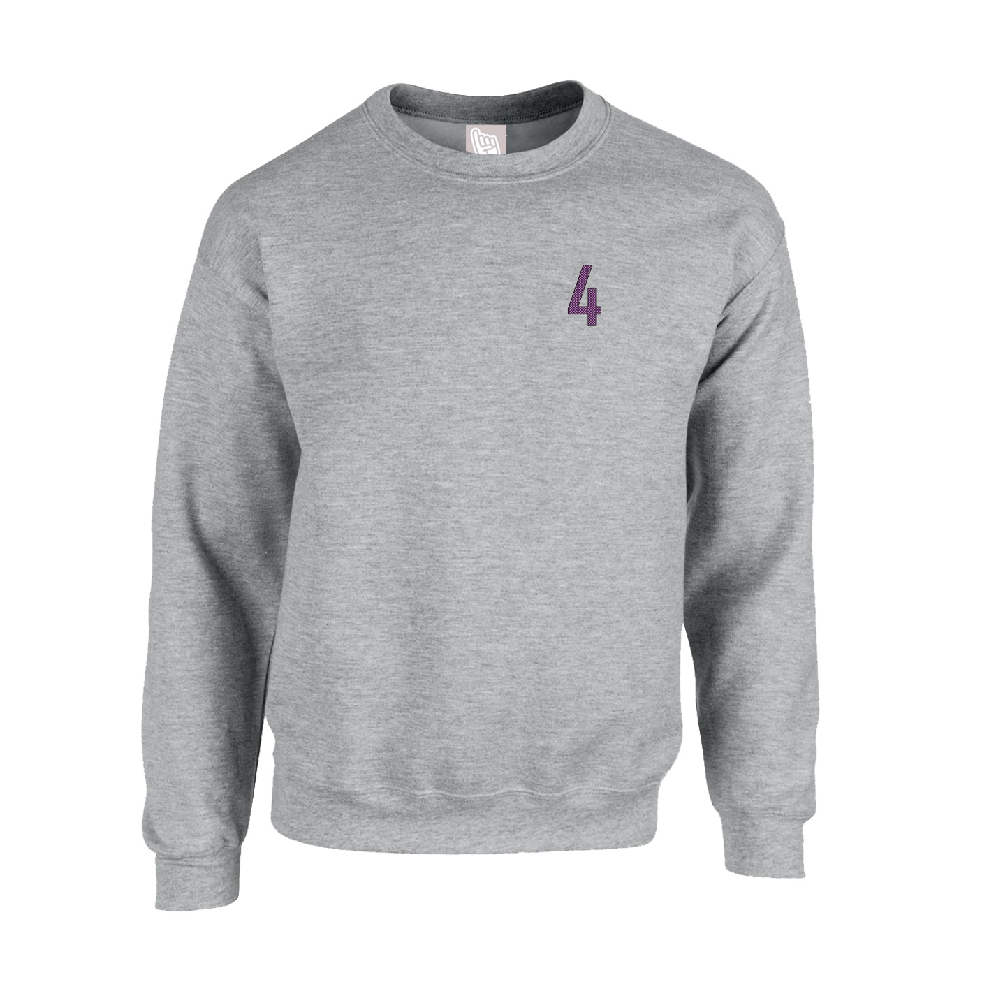 Fleece Crew — Front Shirsy in Grey