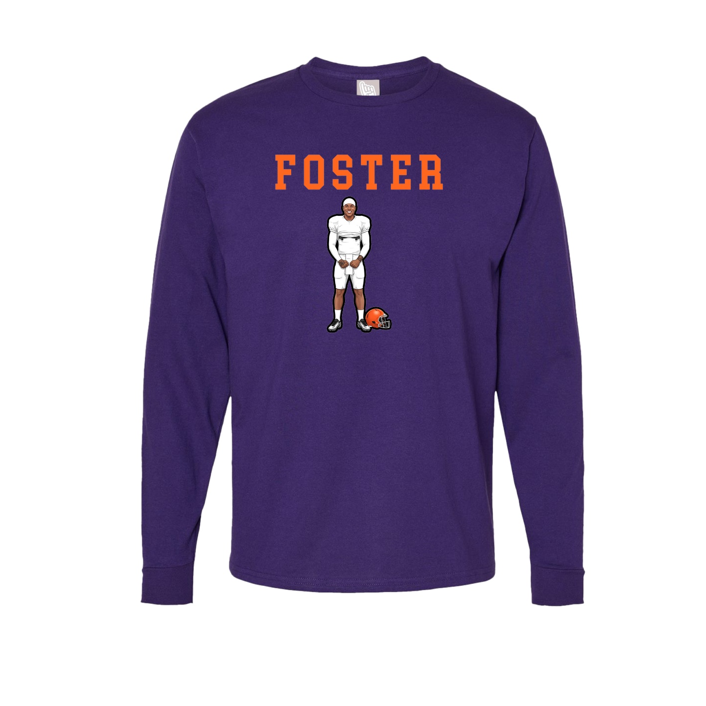 Long Sleeve Tee — Shirsey in Purple