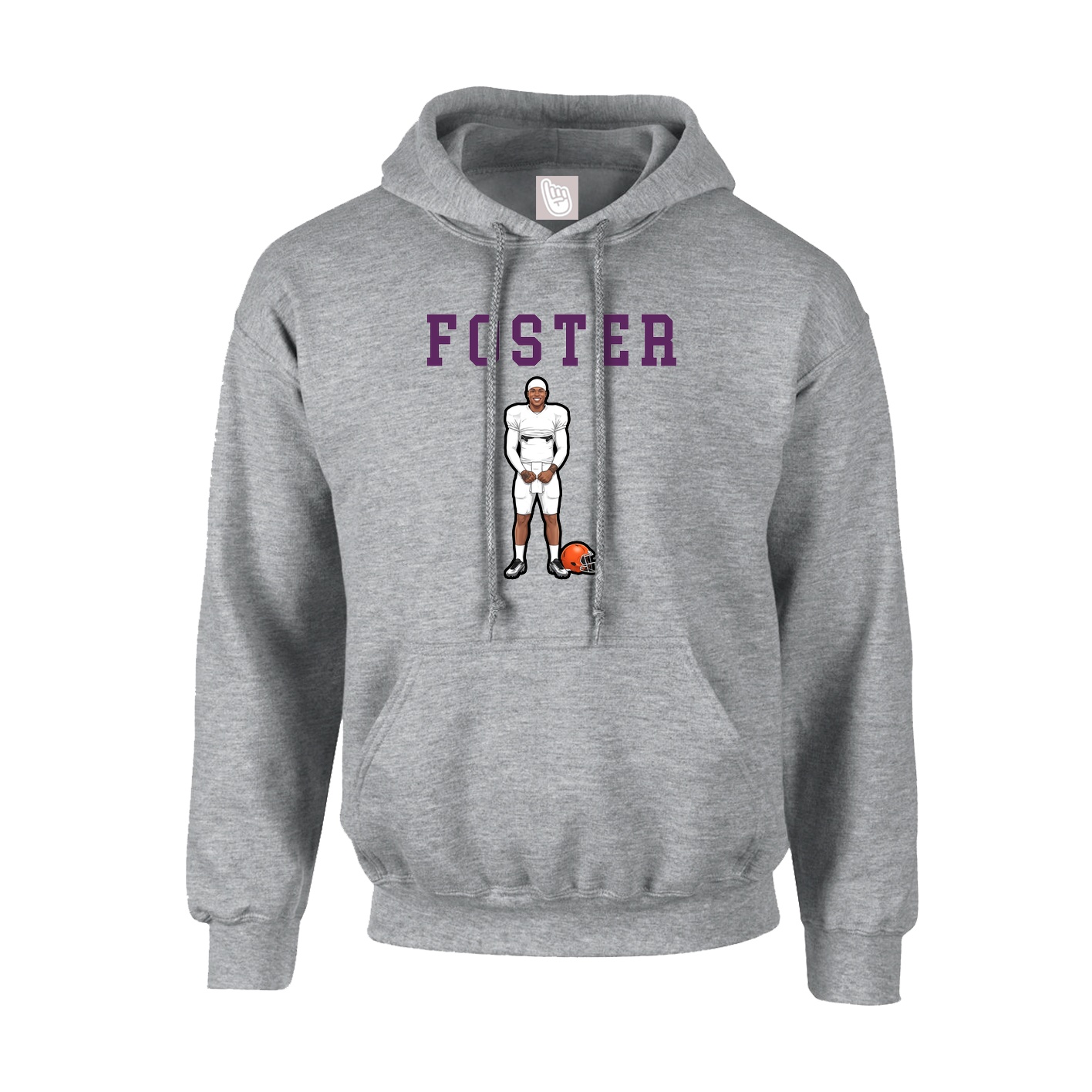 Youth Hoodie — Shirsey in Grey