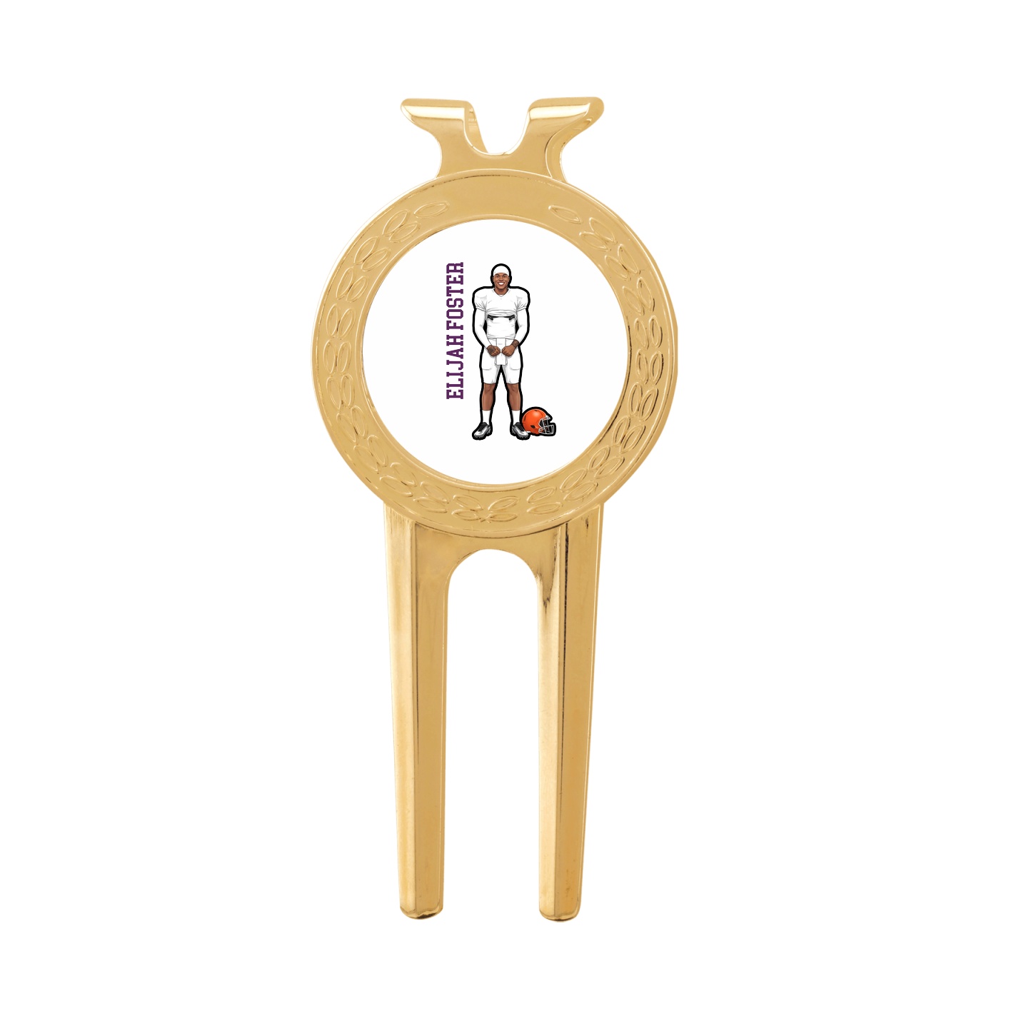 Divot Tool with Ball Marker — Name Vertical in Classic
