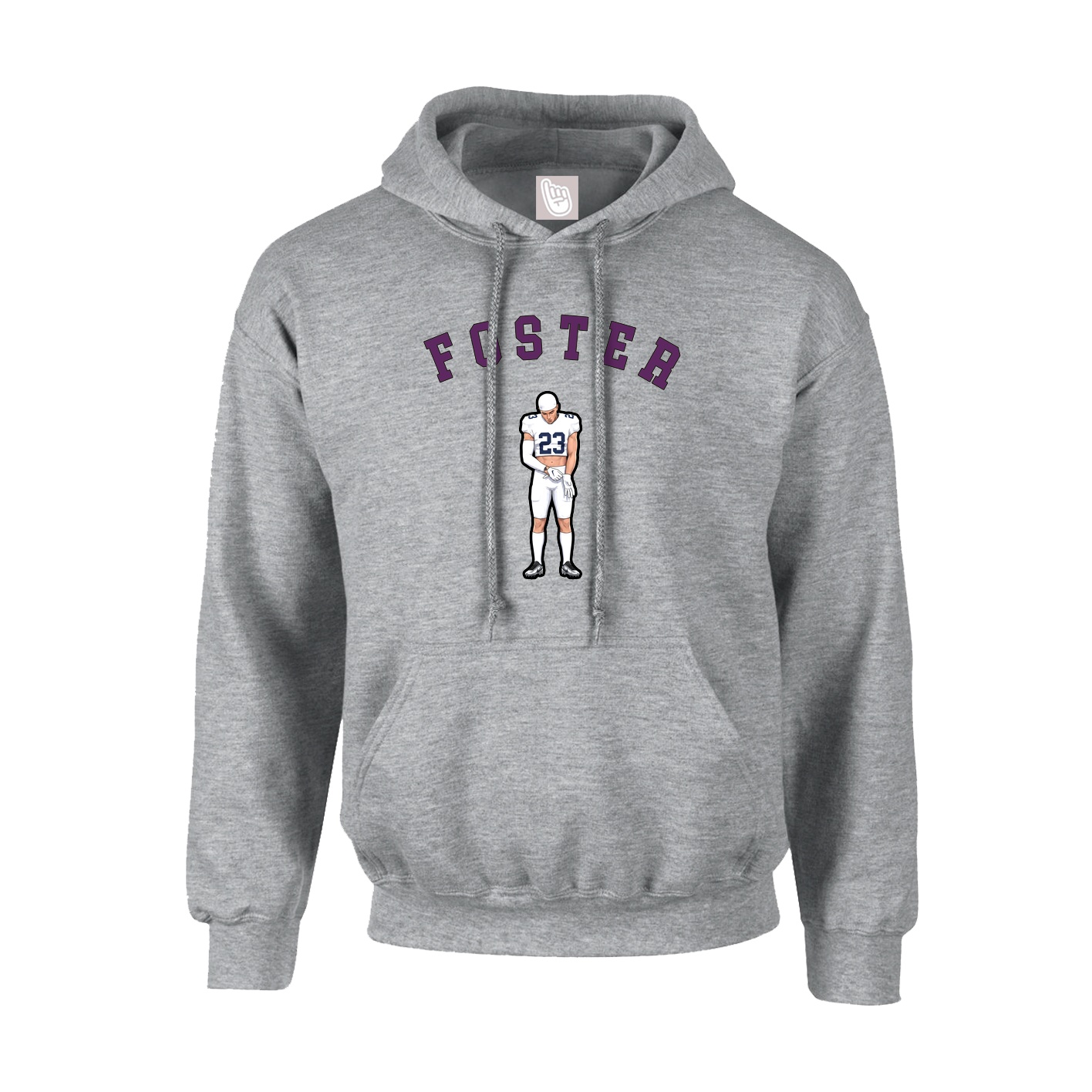 Hoodie — Shirsey Arch in Grey