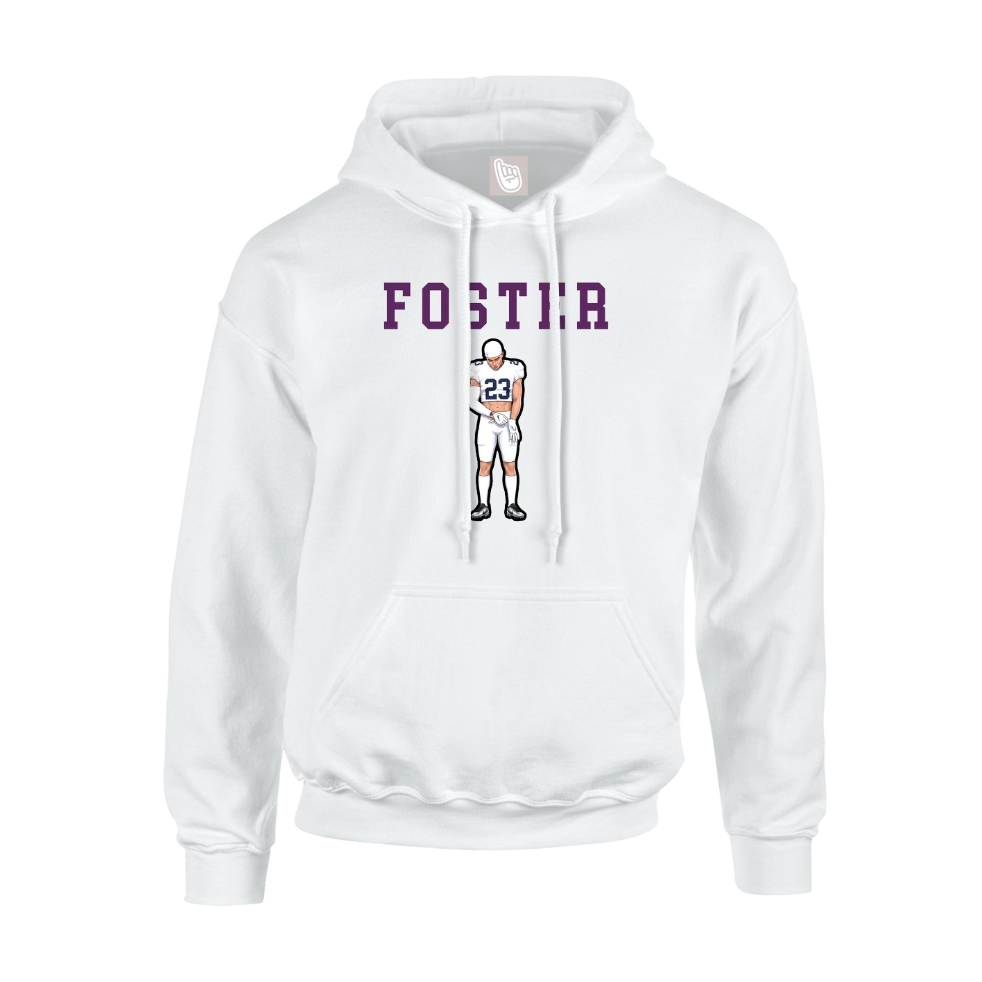 Youth Hoodie — Shirsey in White