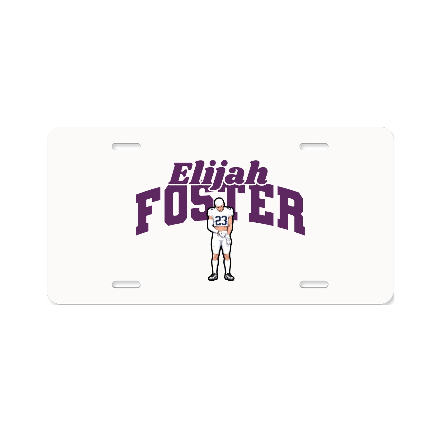 License Plate — Signature Arch in Classic