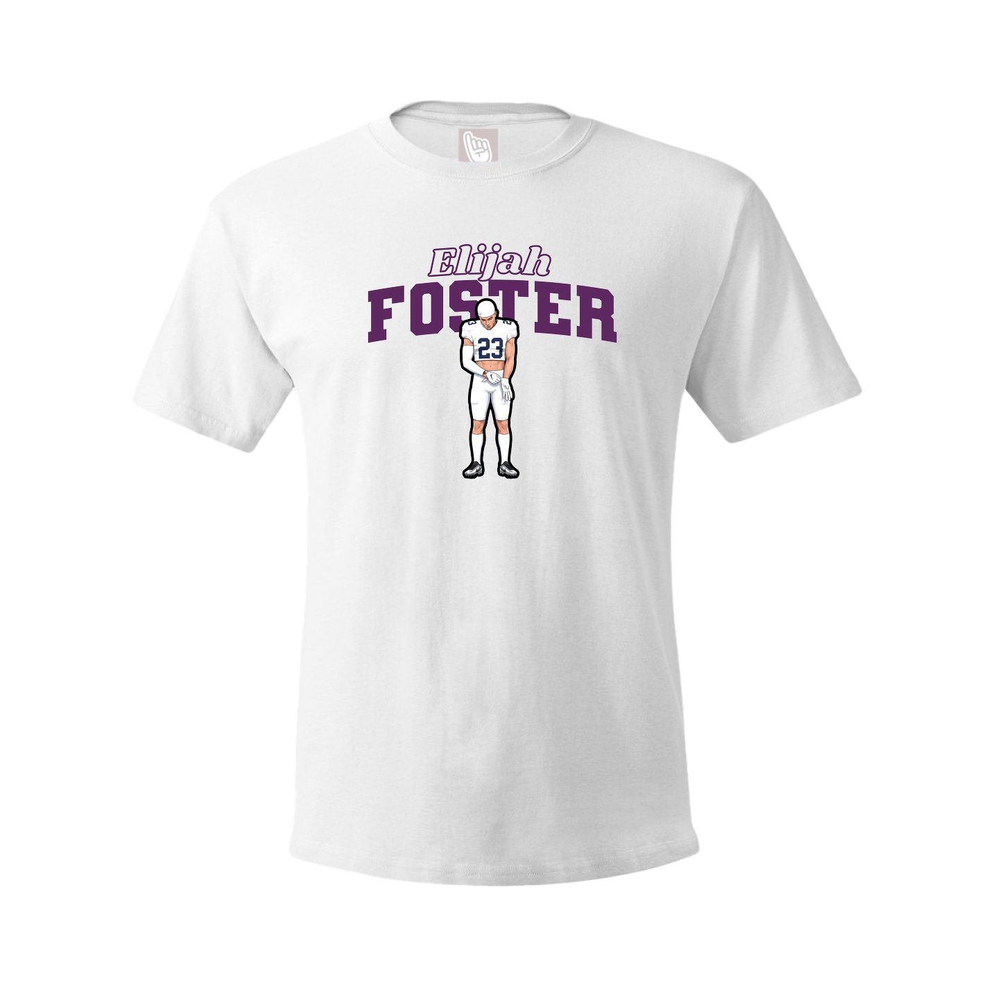 Tee — Name Arch in White