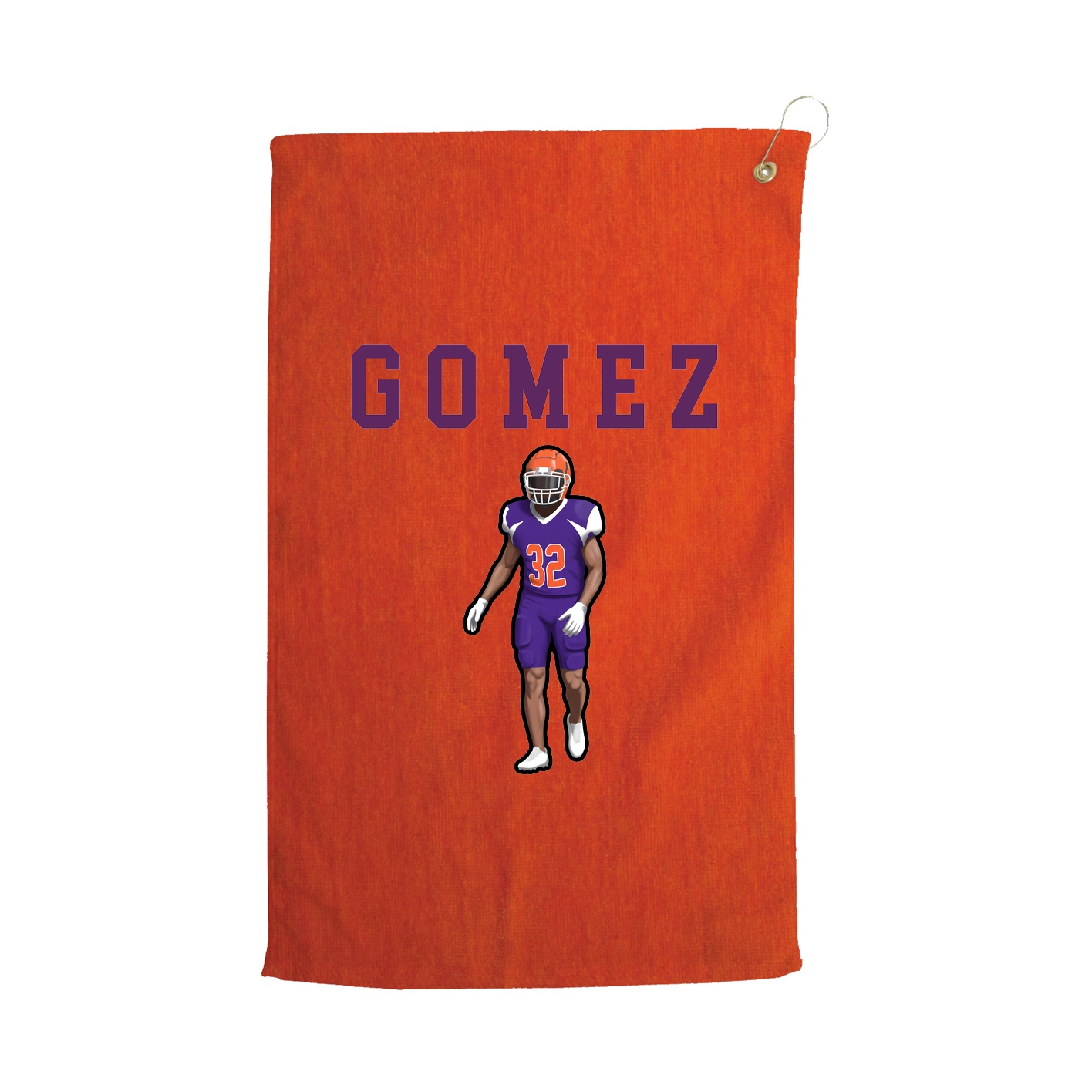 Golf Towel — Shirsey in Orange