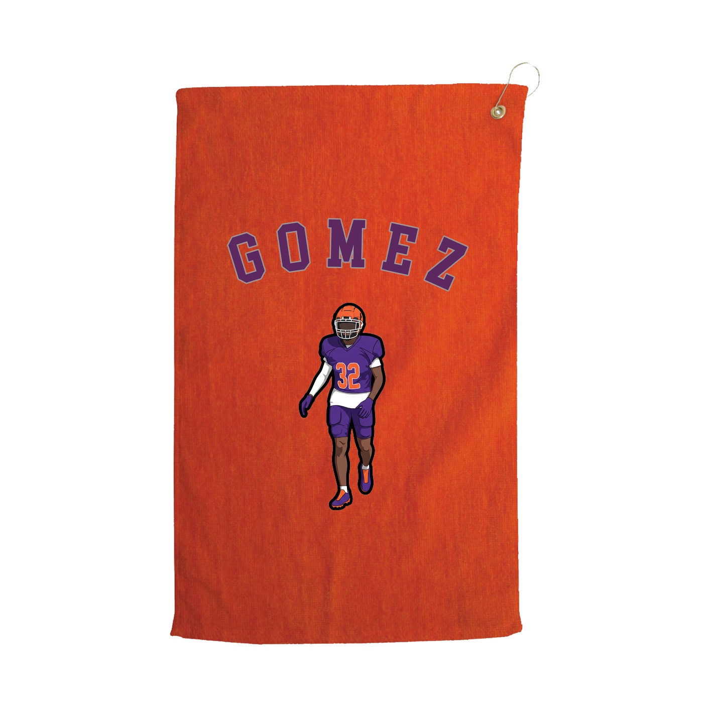 Golf Towel — Shirsey Arch in Orange