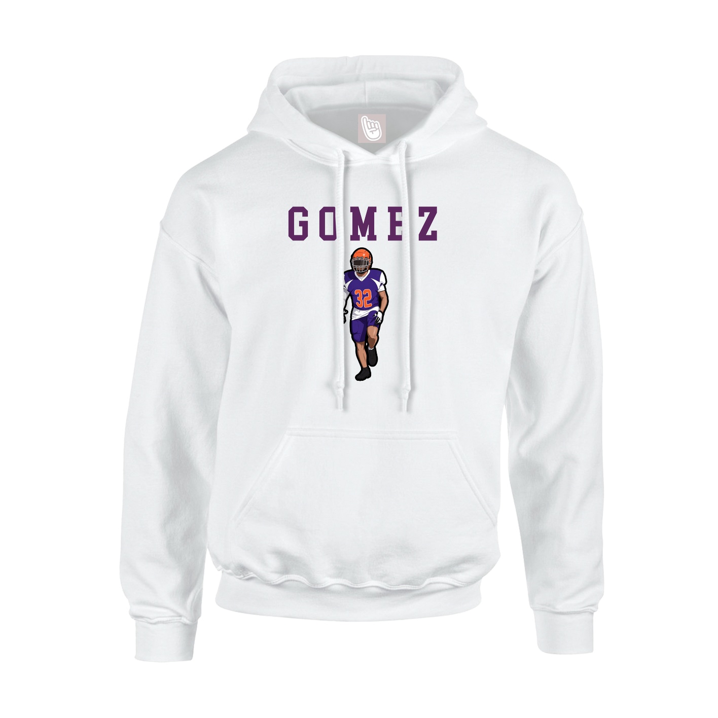 Youth Hoodie — Shirsey in White