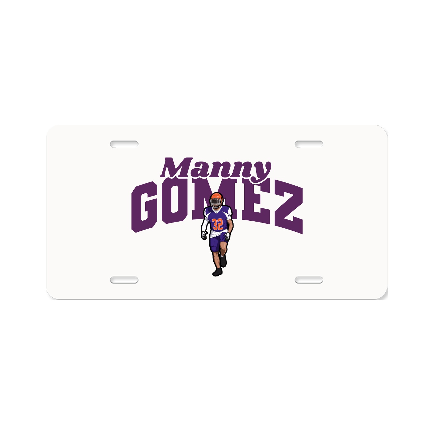 License Plate — Signature Arch in Classic