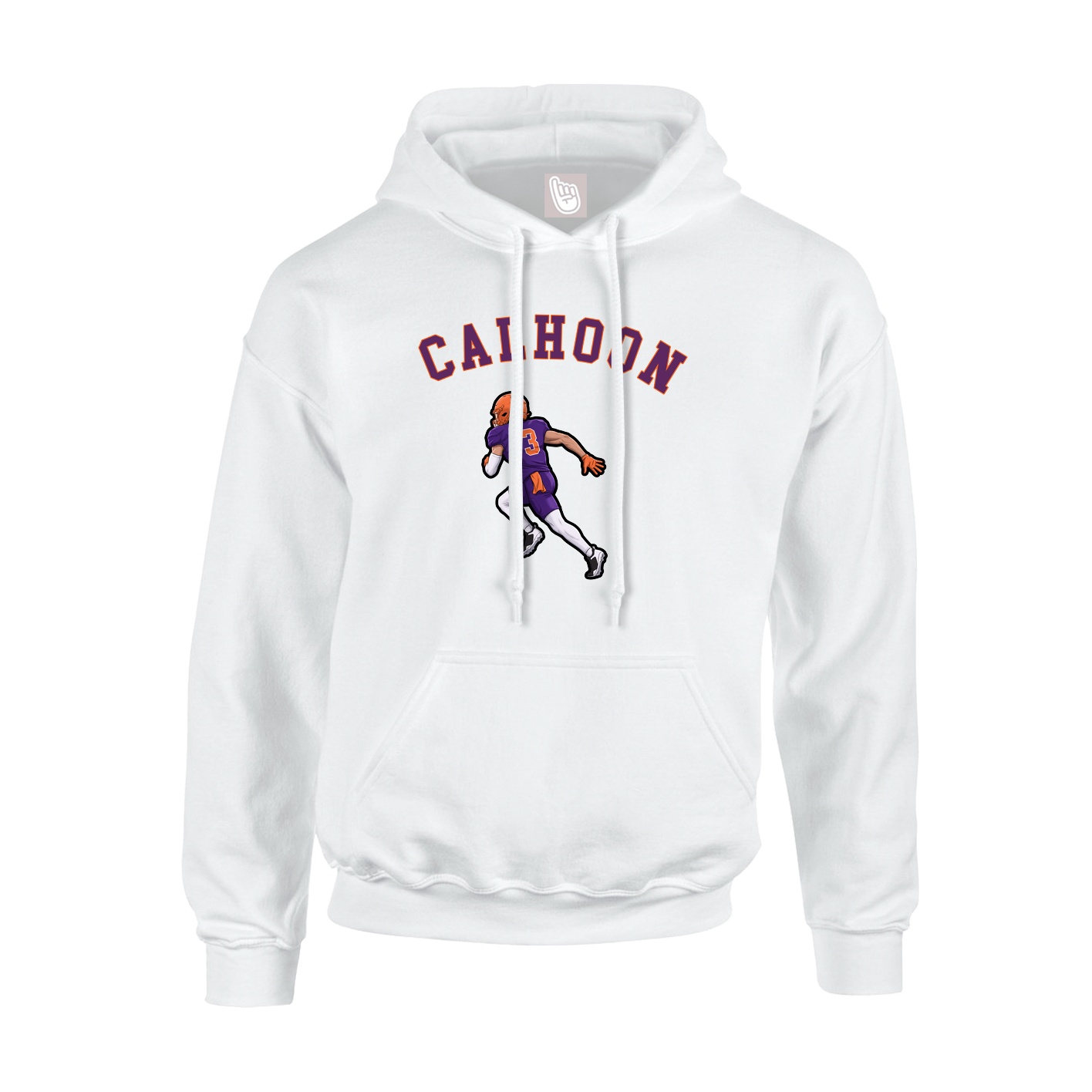 Hoodie — Shirsey Arch in White