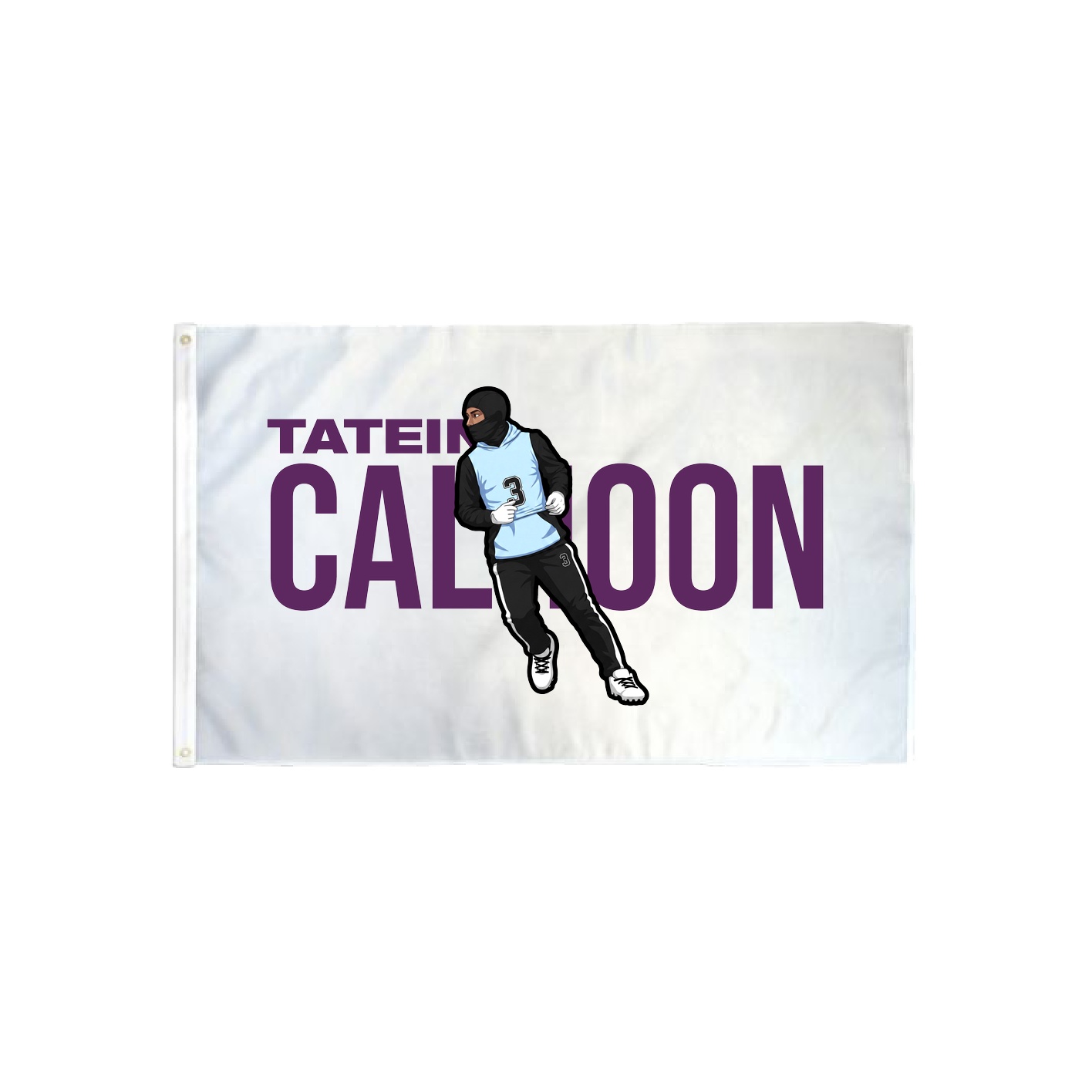3x5 Flag — Player Name in Classic