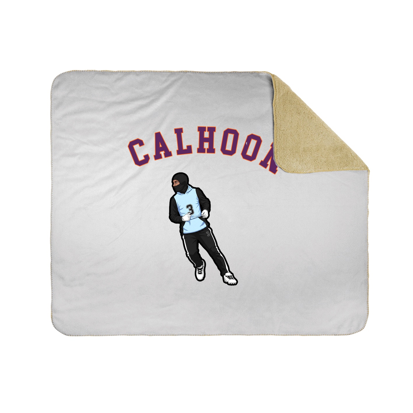 Throw Blanket — Shirsey Arch in White