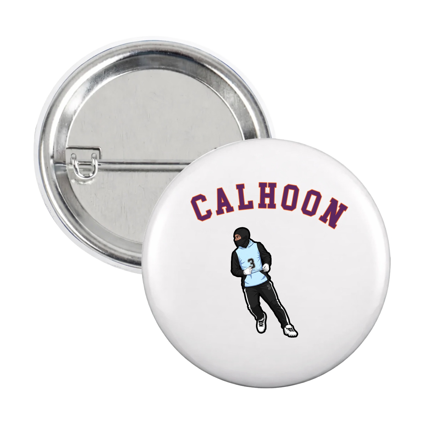 Game Day Button — Shirsey Arch in White