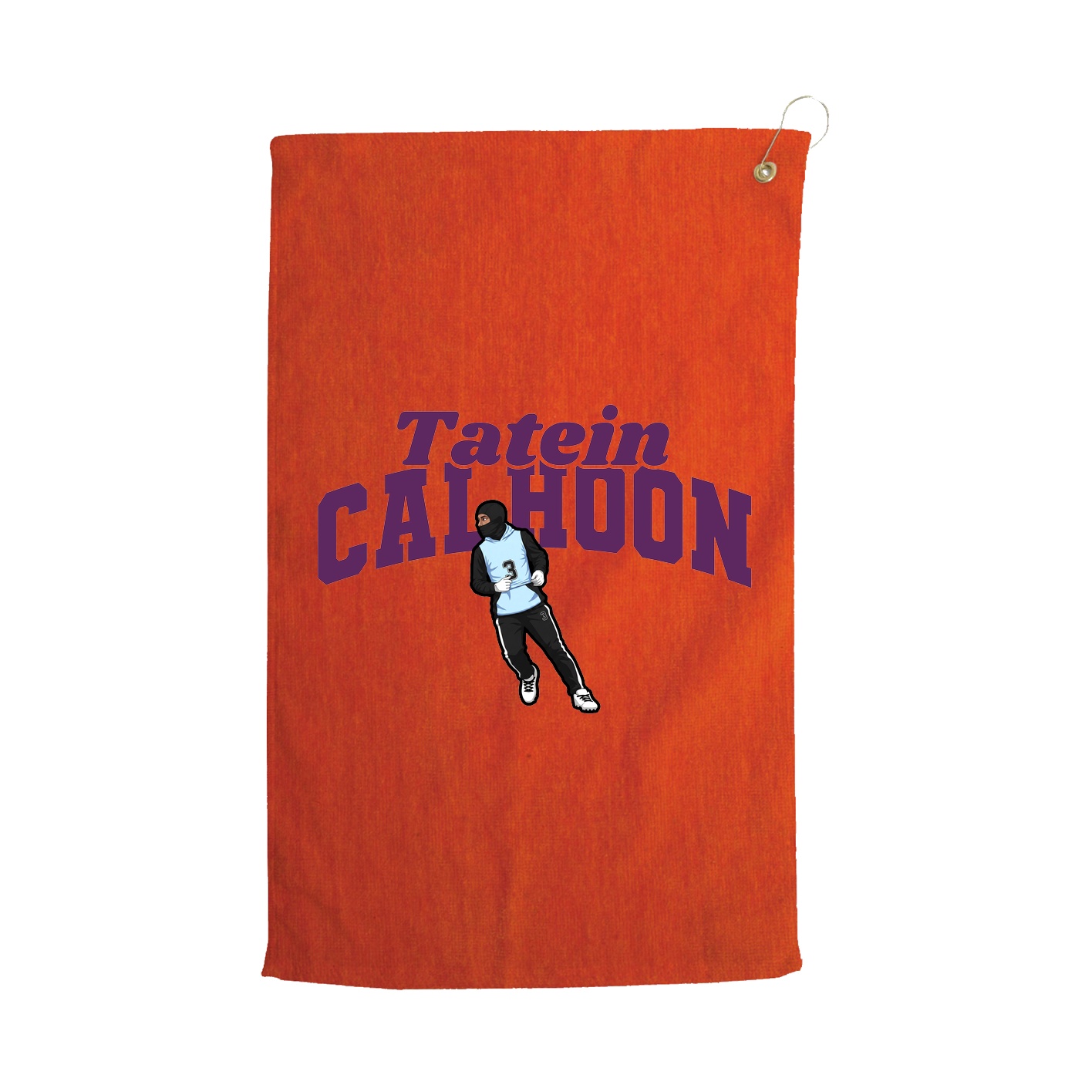 Golf Towel — Signature Arch in Orange