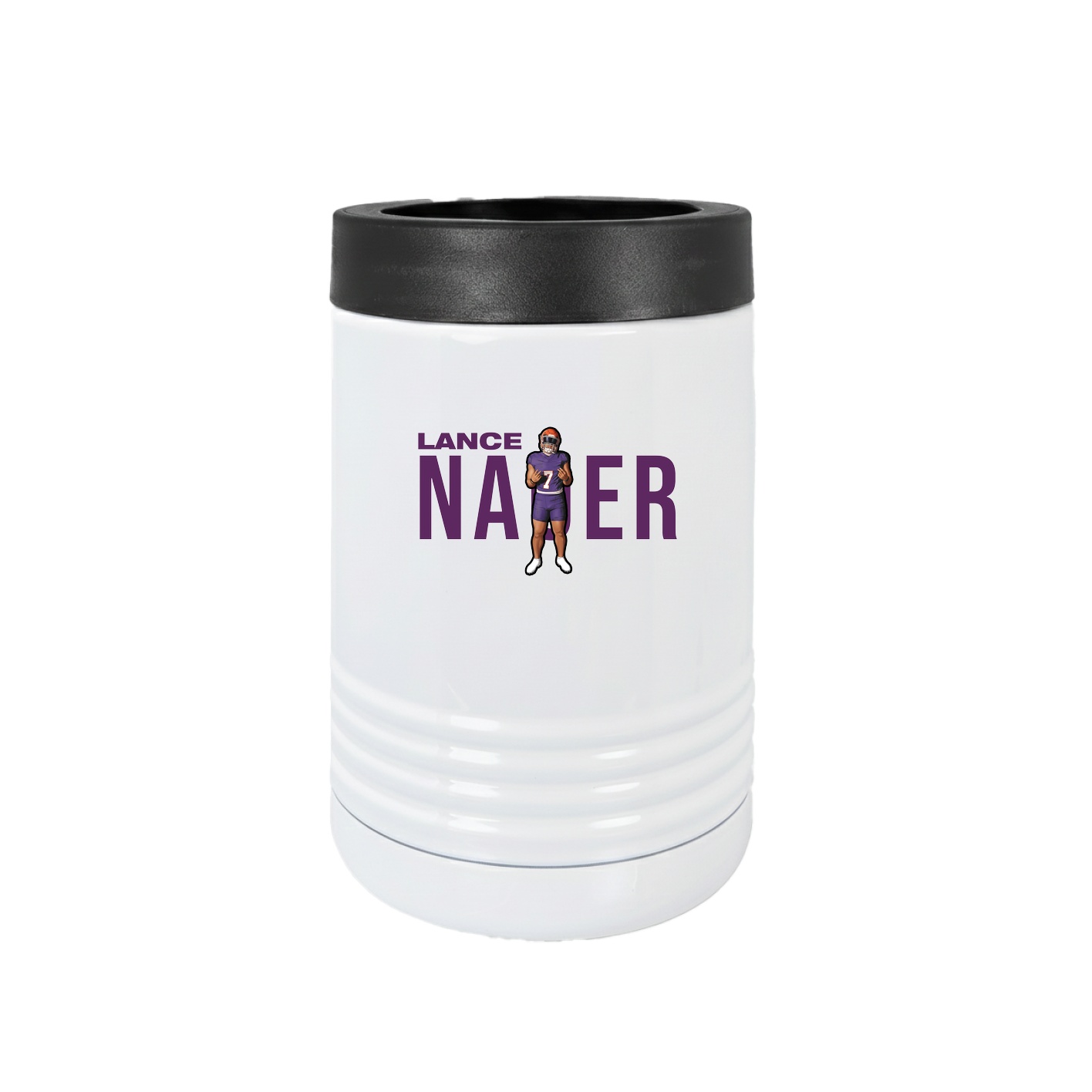 Beverage Holder — Player Name in White