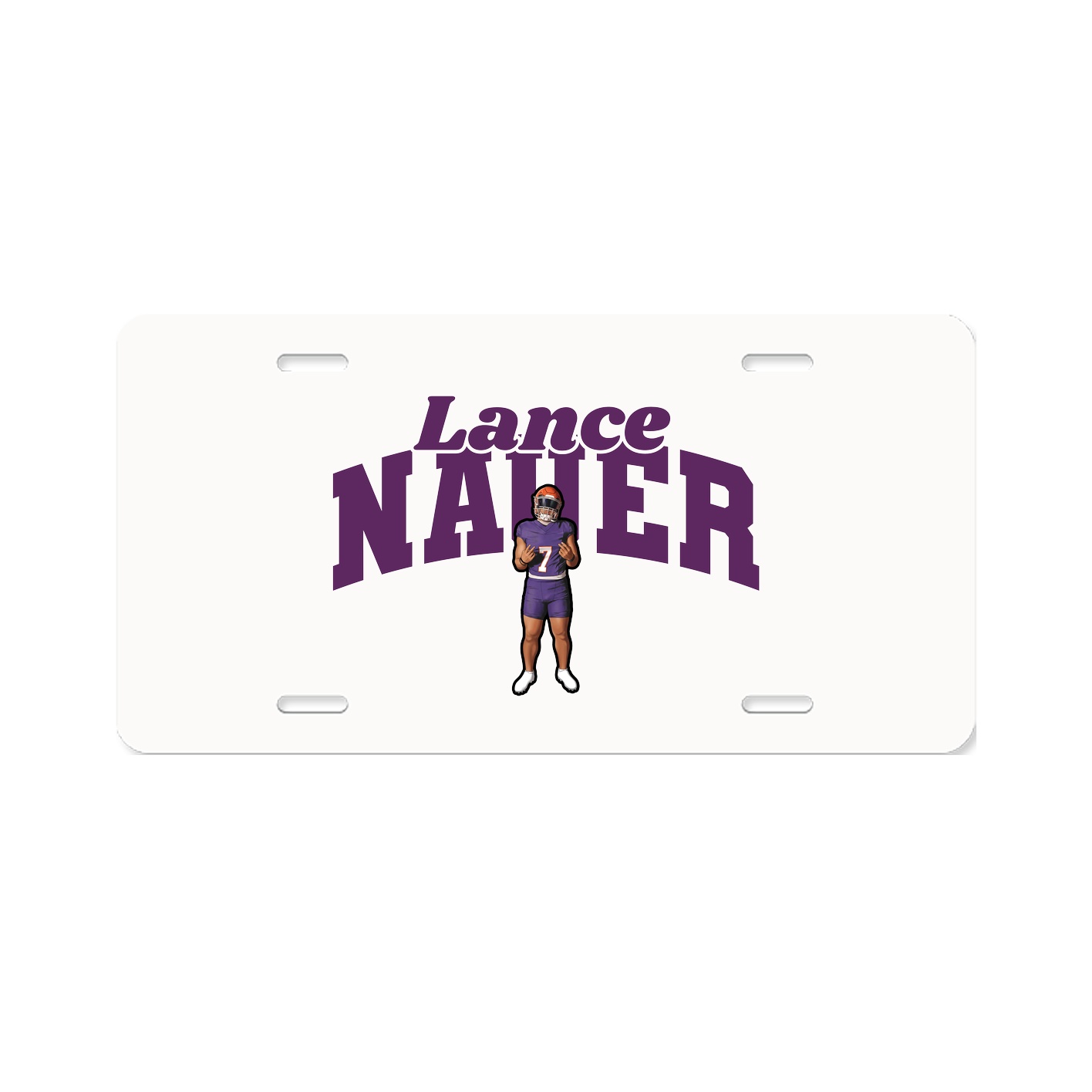 License Plate — Signature Arch in Classic