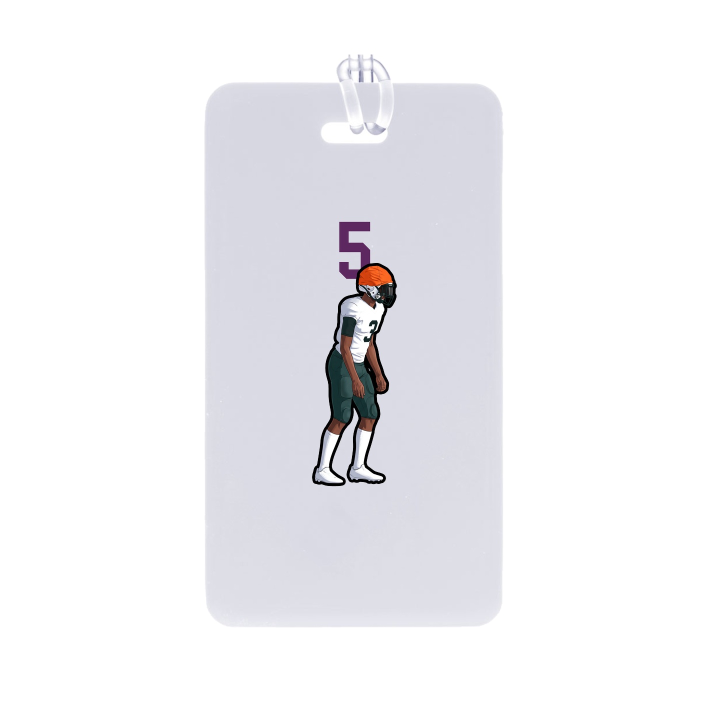 Bag Tag — Number Top in Classic