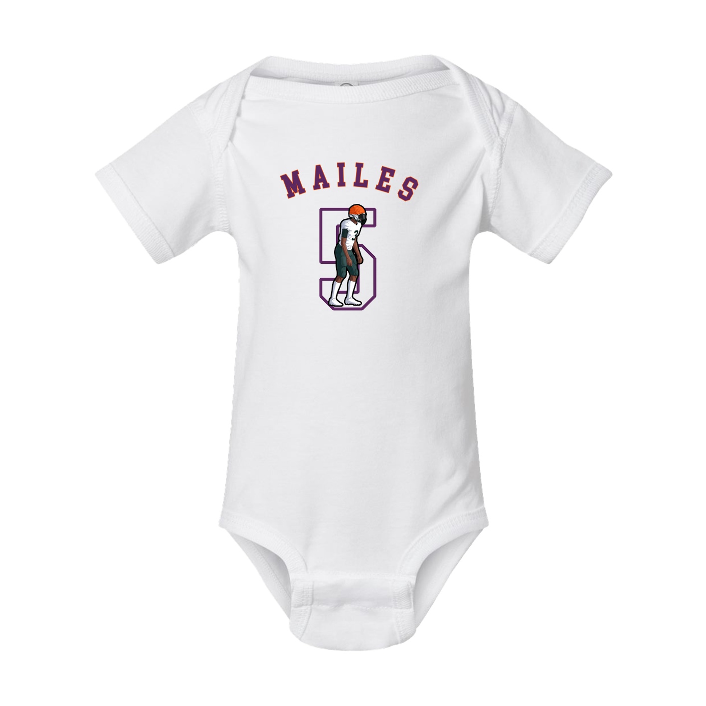 Baby Onesie — Shirsey Arch in White