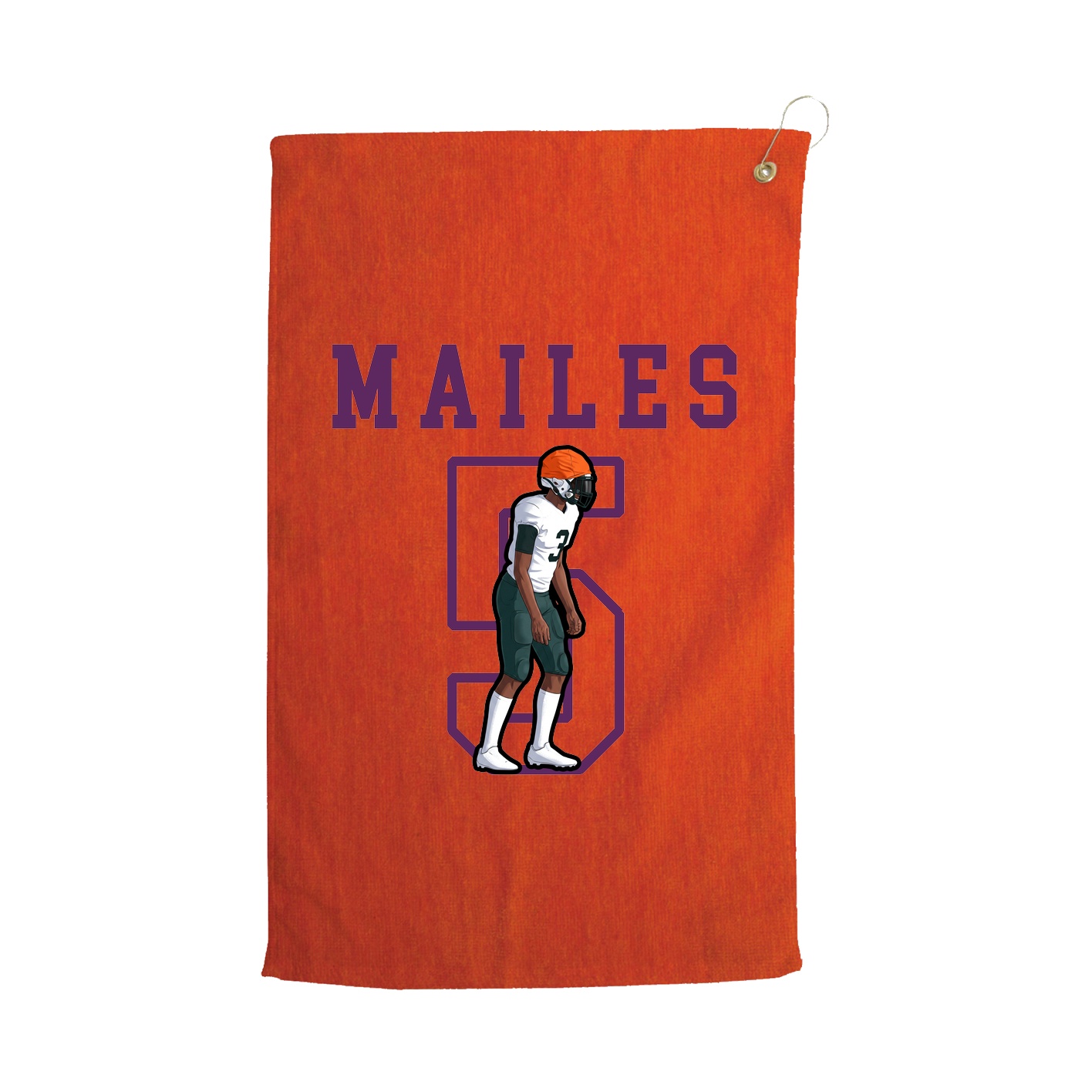 Golf Towel — Shirsey in Orange
