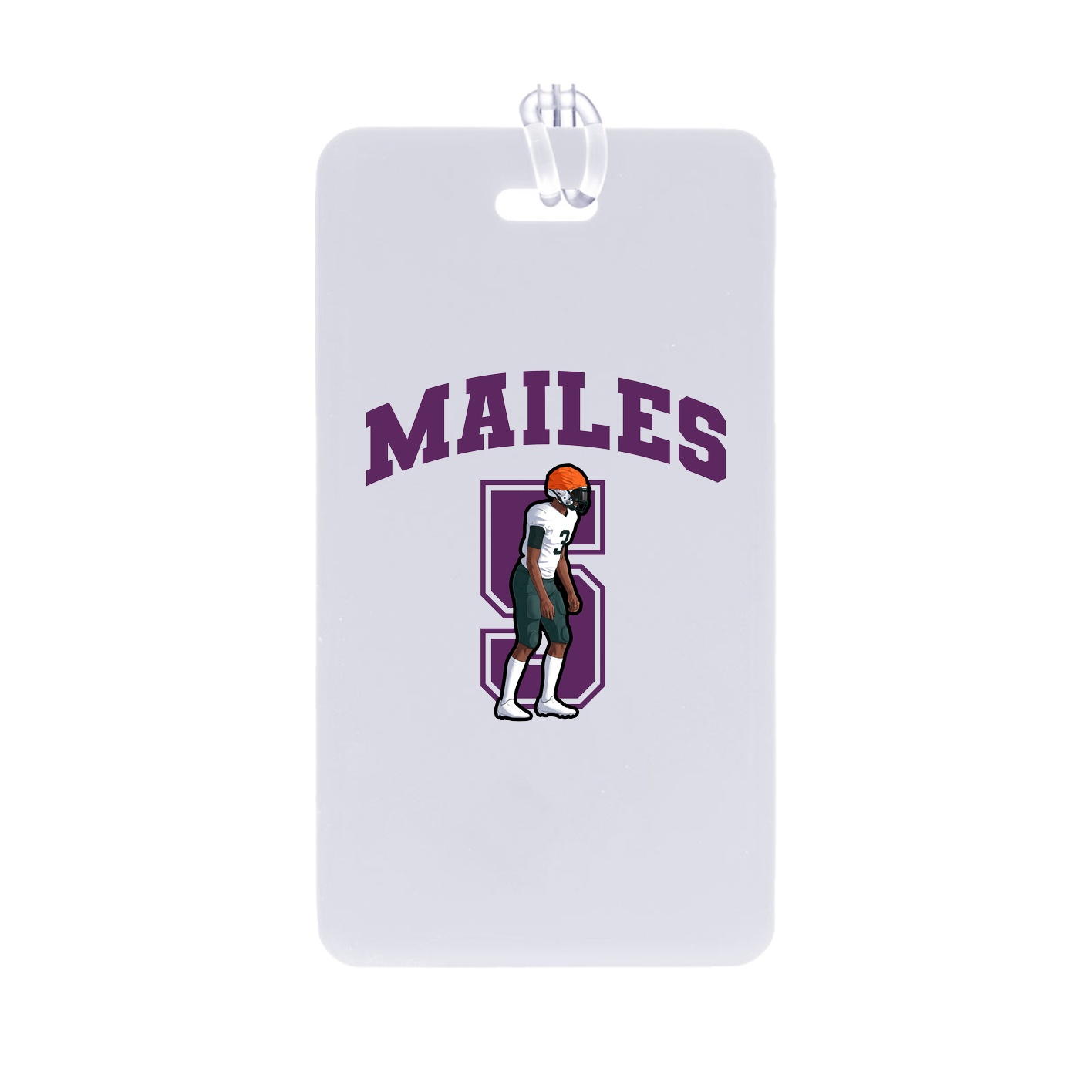 Bag Tag — Number in Classic