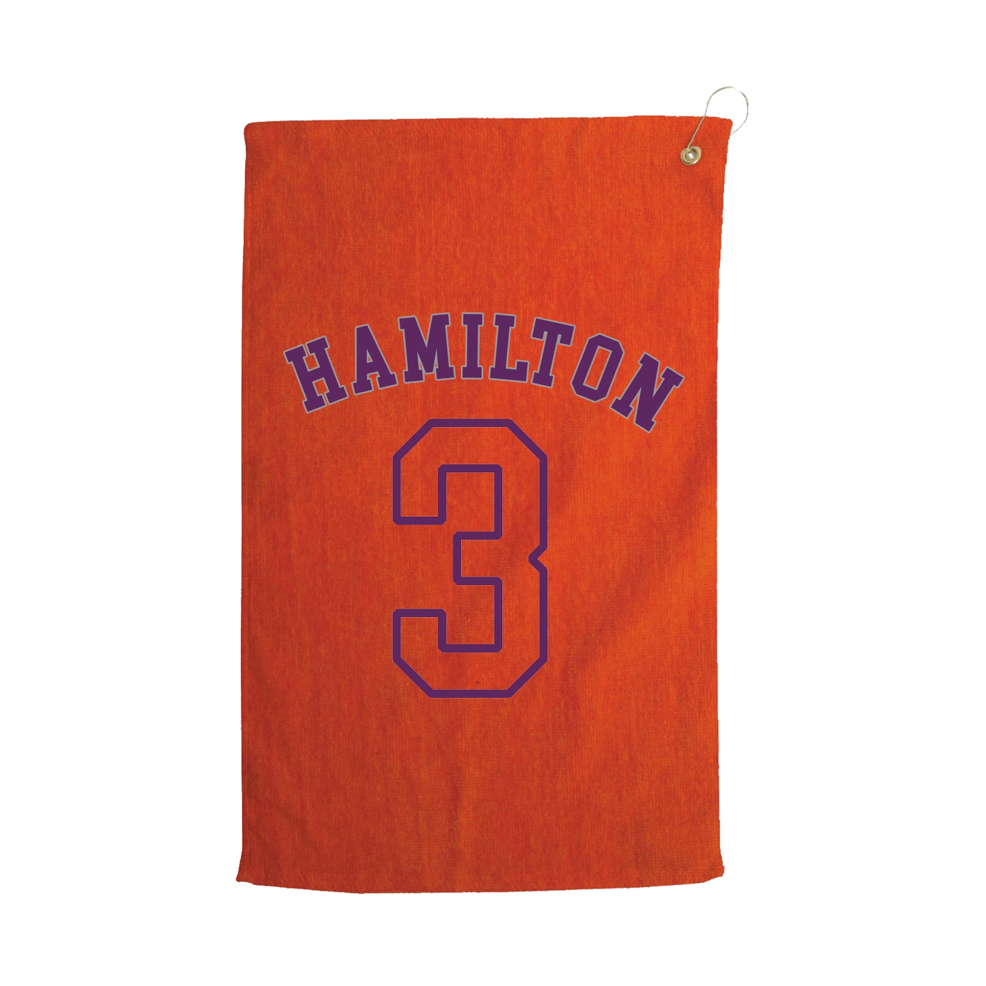 Golf Towel — Shirsey Arch in Orange
