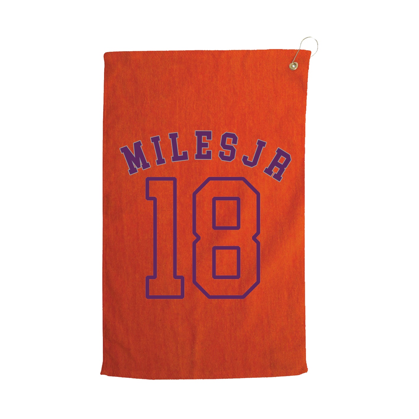 Golf Towel — Shirsey Arch in Orange