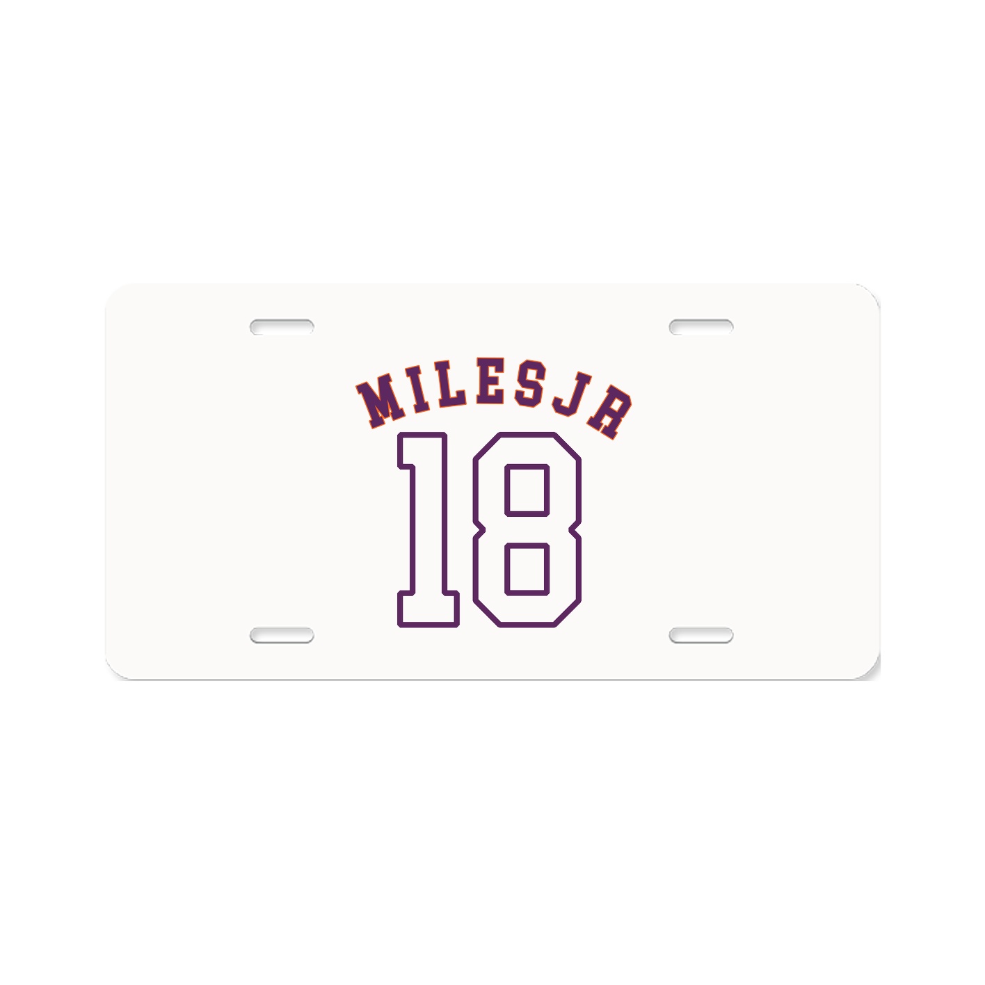 License Plate — Shirsey Arch in Classic