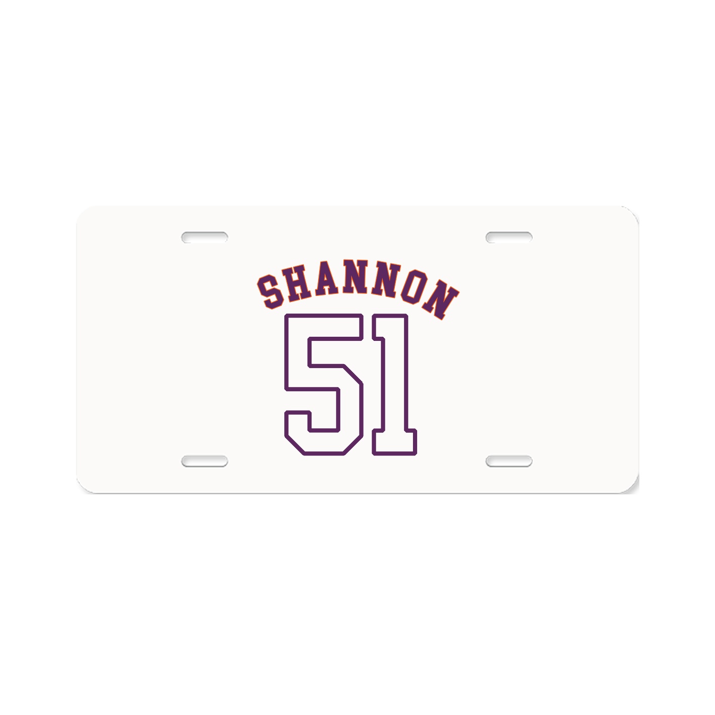 License Plate — Shirsey Arch in Classic