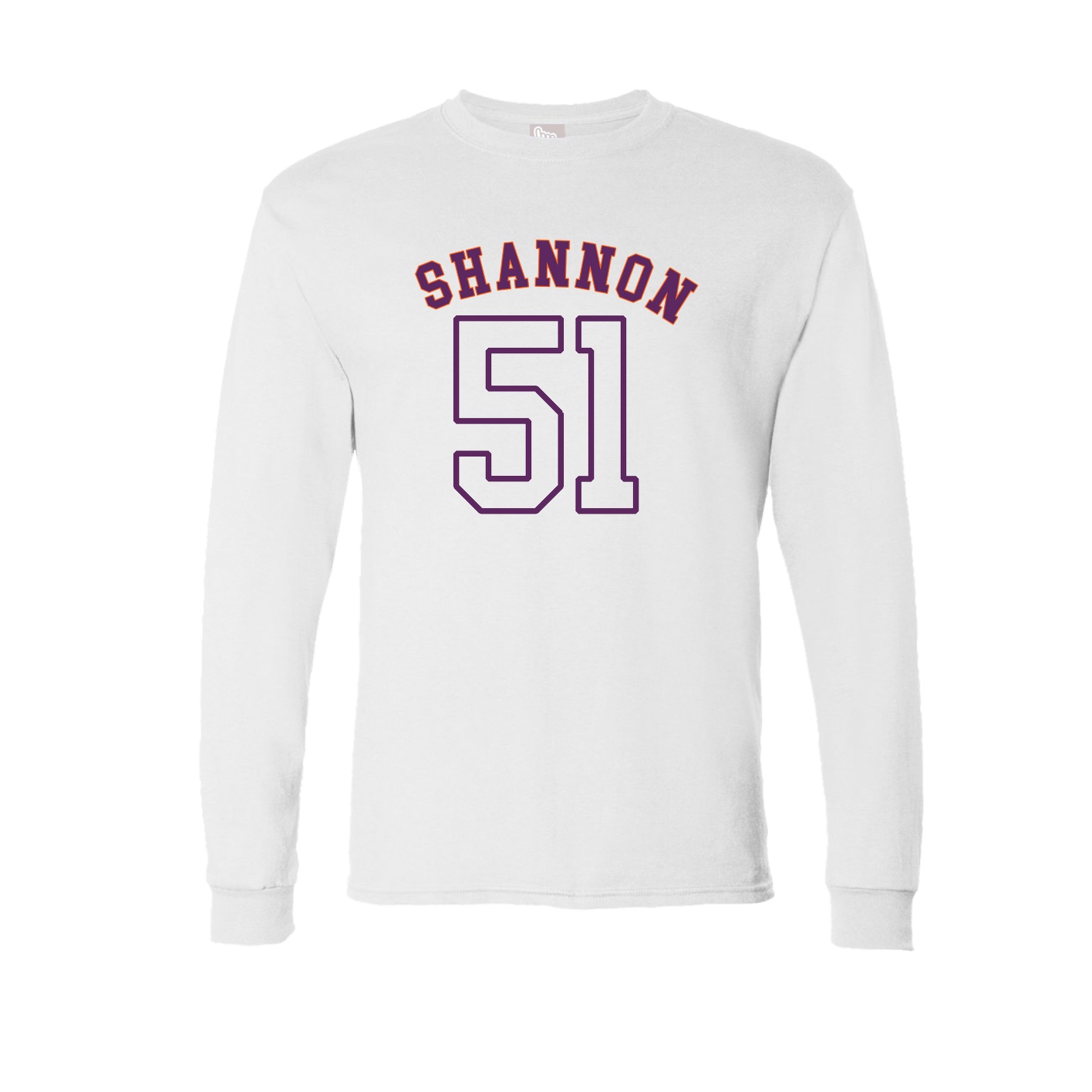 Long Sleeve Tee — Shirsey Arch in White