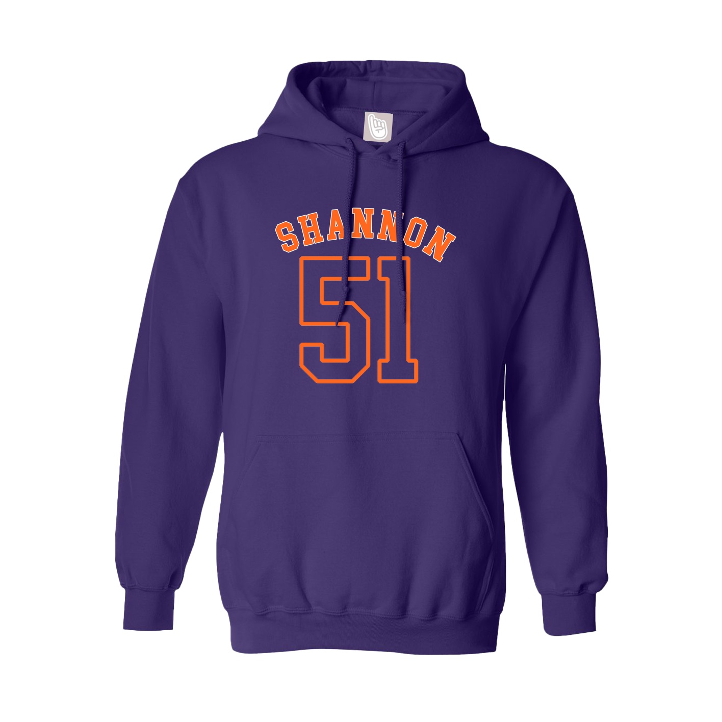 Hoodie — Shirsey Arch in Purple