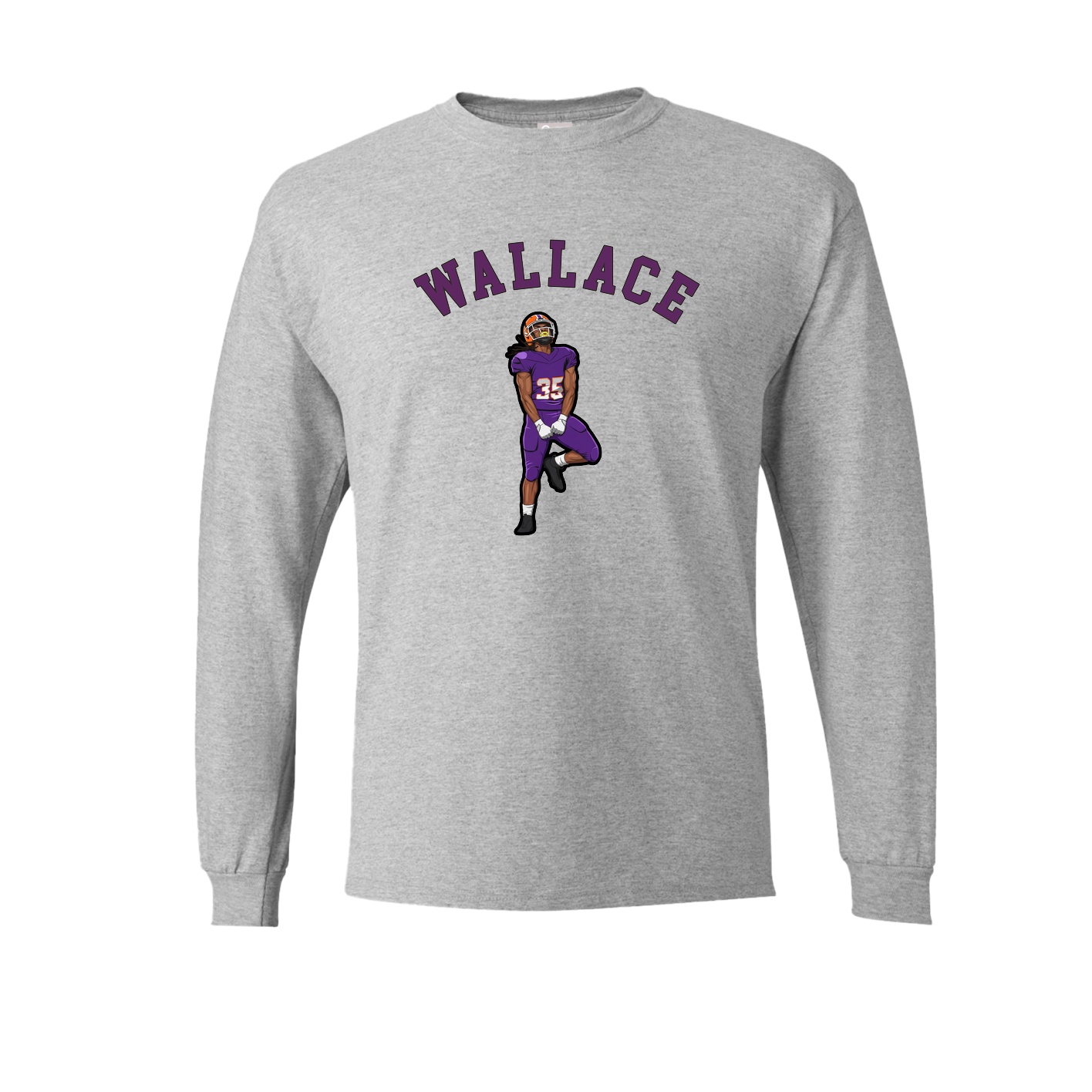 Long Sleeve Tee — Shirsey Arch in Grey