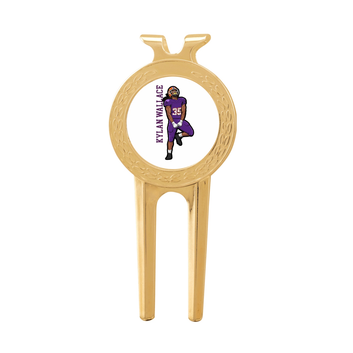 Divot Tool with Ball Marker — Name Vertical in Classic