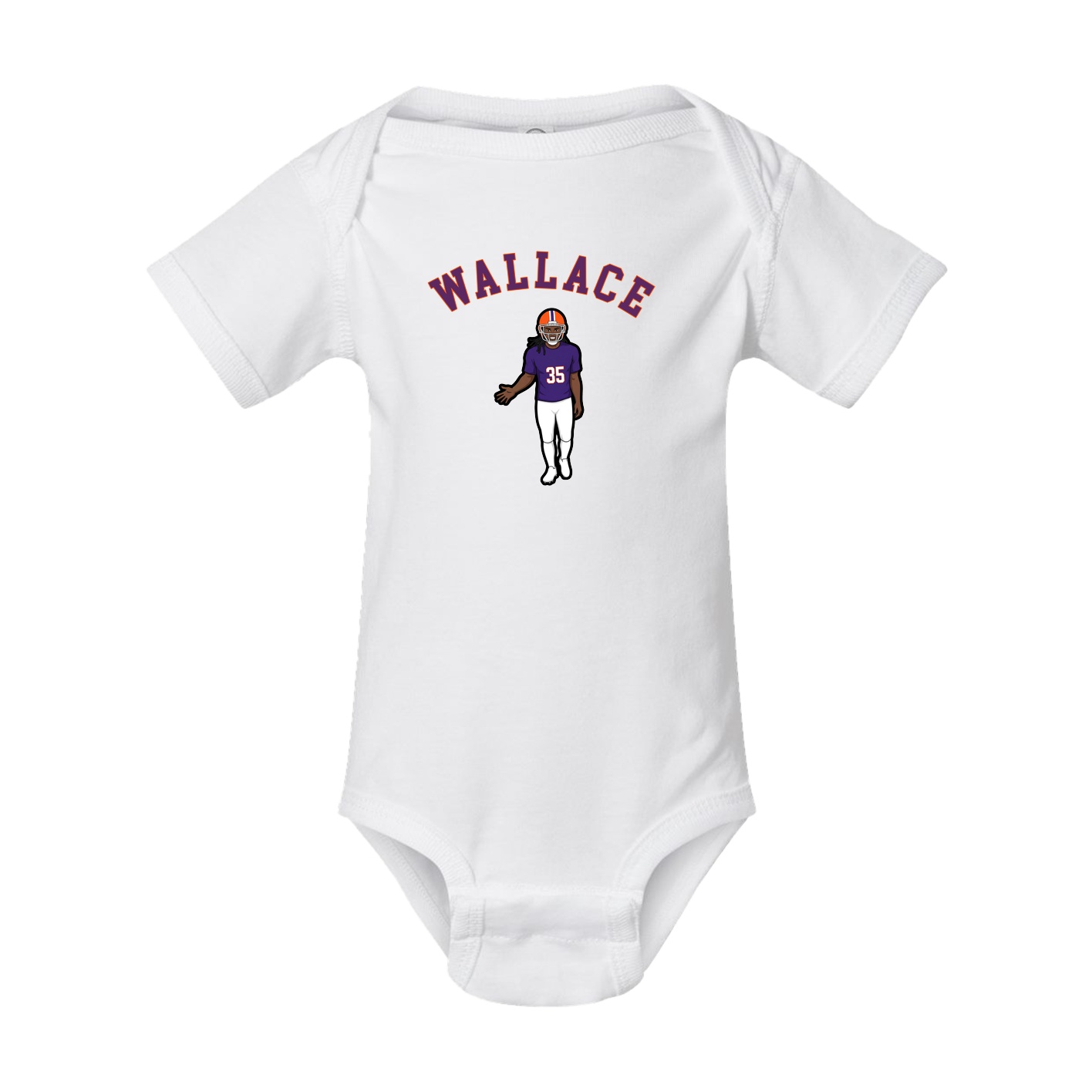 Baby Onesie — Shirsey Arch in White