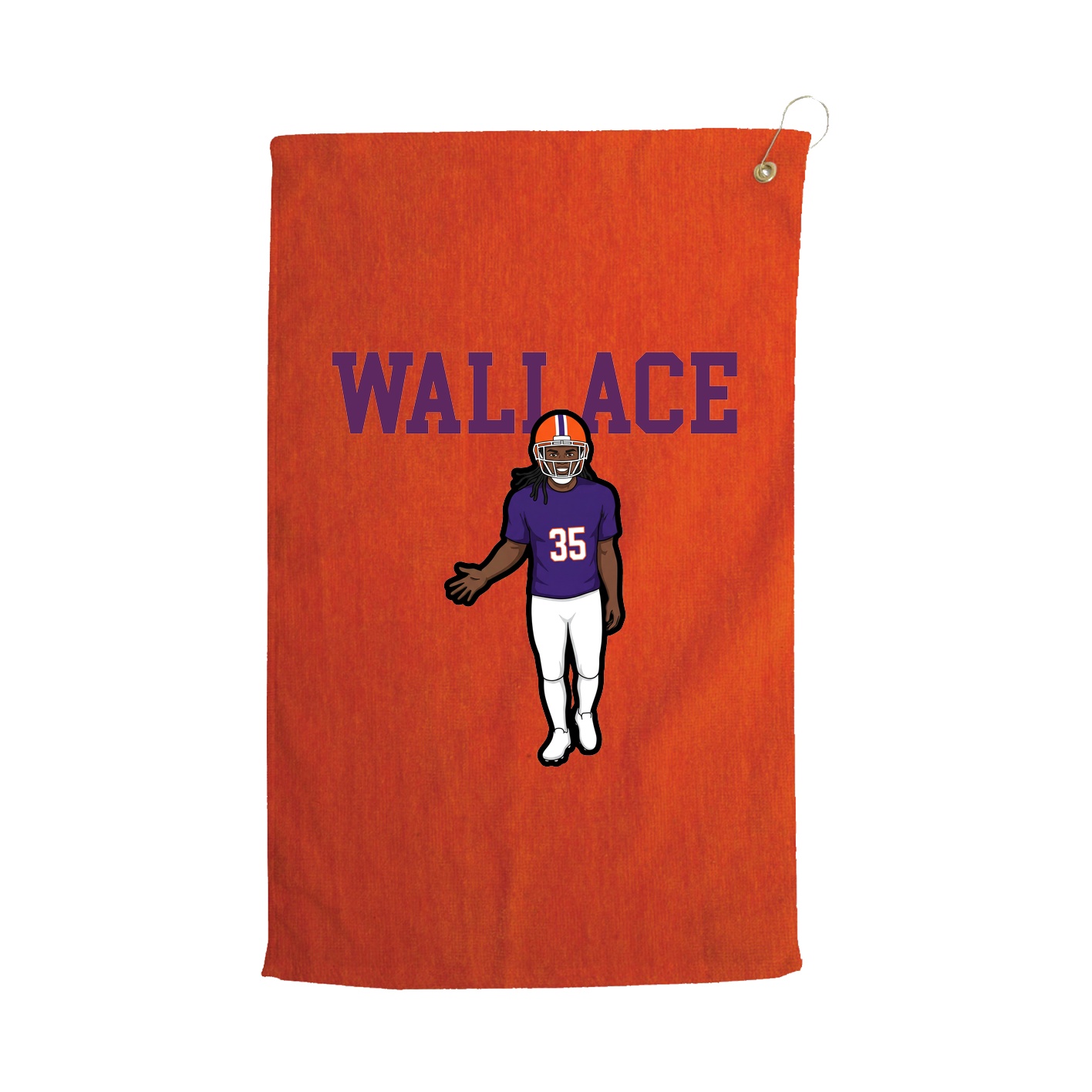Golf Towel — Shirsey in Orange