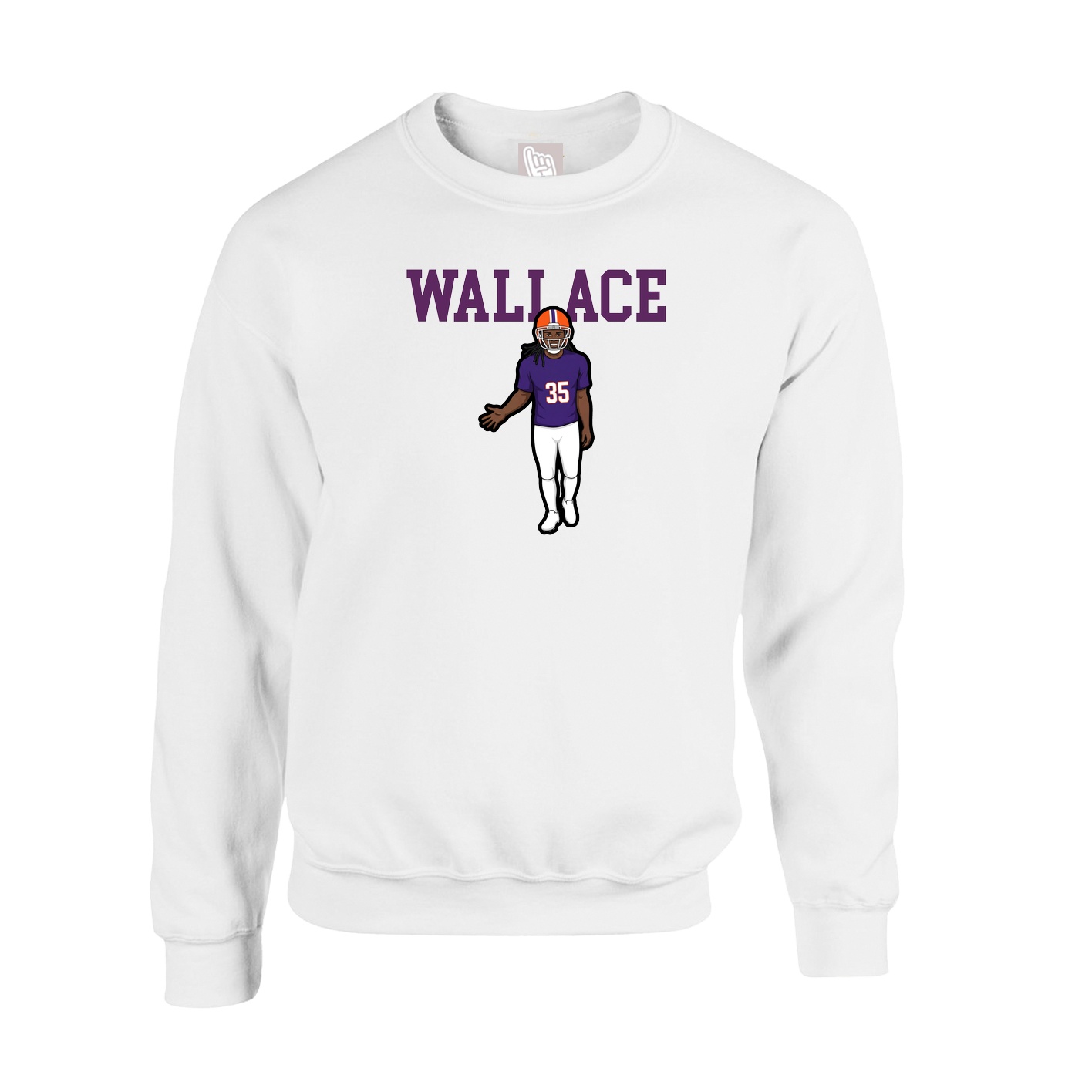 Fleece Crew — Shirsey in White