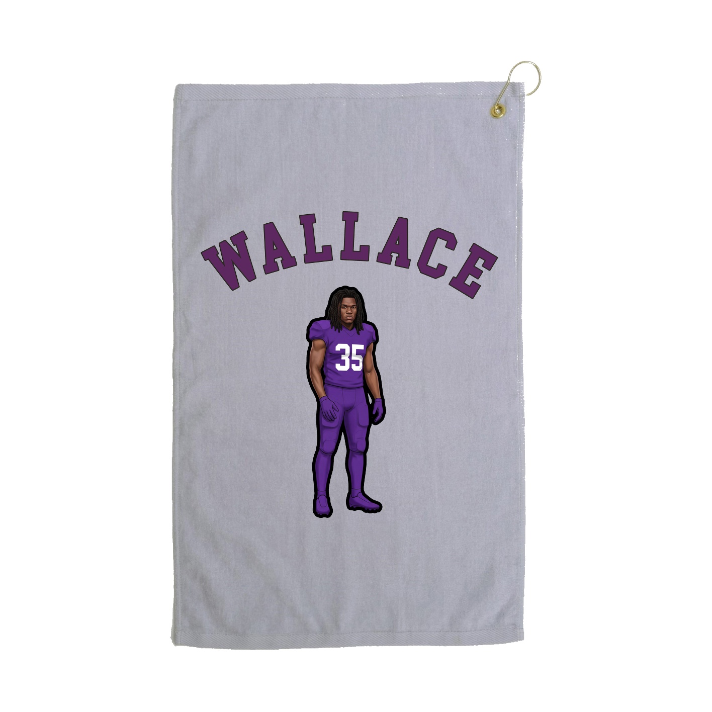 Golf Towel — Shirsey Arch in Grey