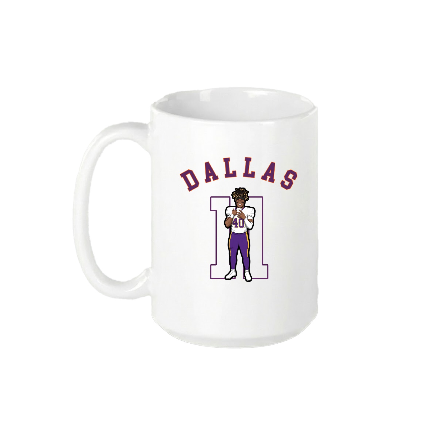 15oz Coffee Mug — Shirsey Arch in White